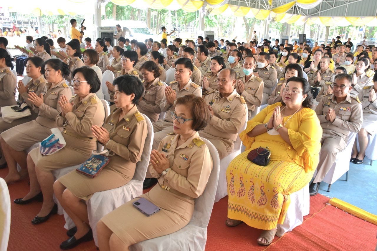 พช.นครนายก ร่วมโครงการบรรพชาสามเณรเฉลิมพระเกียรติพระบาทสมเด็จพระเจ้าอยู่หัว เนื่องในโอกาสมหามงคลเฉลิมพระชนมพรรษา 6 รอบ 28 กรกฎาคม 2567