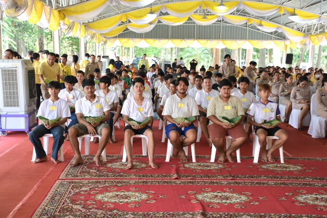 พช.นครนายก ร่วมโครงการบรรพชาสามเณรเฉลิมพระเกียรติพระบาทสมเด็จพระเจ้าอยู่หัว เนื่องในโอกาสมหามงคลเฉลิมพระชนมพรรษา 6 รอบ 28 กรกฎาคม 2567