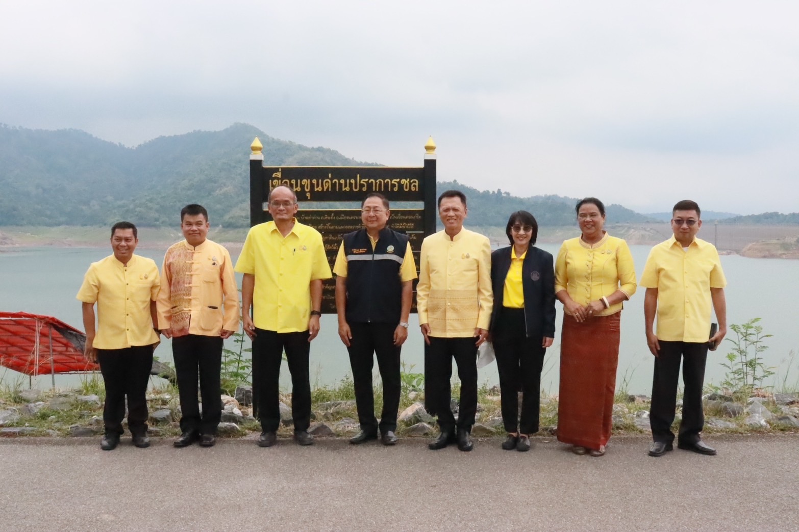 พช.นครนายก ร่วมให้การต้อนรับการตรวจราชการพื้นที่เขตตรวจราชการที่ 9 ของผู้ตรวจราชการกระทรวงมหาดไทย (นายพงษ์นรา เย็นยิ่ง) พร้อมรายงานผลการขับเคลื่อนงานตามภารกิจที่ได้รับมอบหมาย