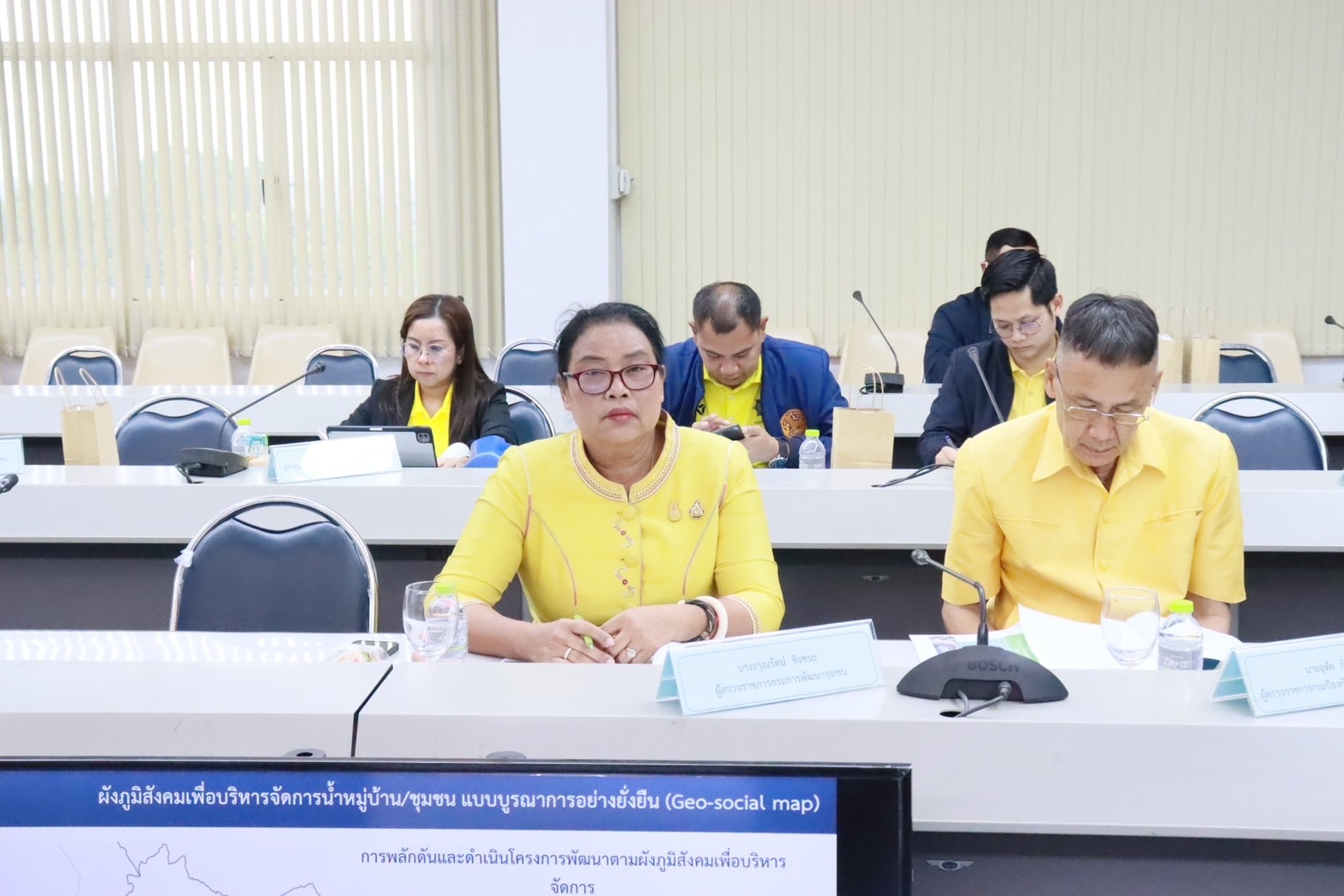 พช.นครนายก ร่วมให้การต้อนรับการตรวจราชการพื้นที่เขตตรวจราชการที่ 9 ของผู้ตรวจราชการกระทรวงมหาดไทย (นายพงษ์นรา เย็นยิ่ง) พร้อมรายงานผลการขับเคลื่อนงานตามภารกิจที่ได้รับมอบหมาย