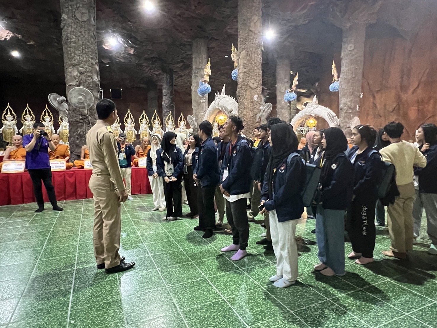 พช.นครนายก ร่วมกิจกรรมทัศนศึกษา ของคณะเยาวชนในโครงการ “สานใจไทย สู่ใจใต้” รุ่นที่ 42