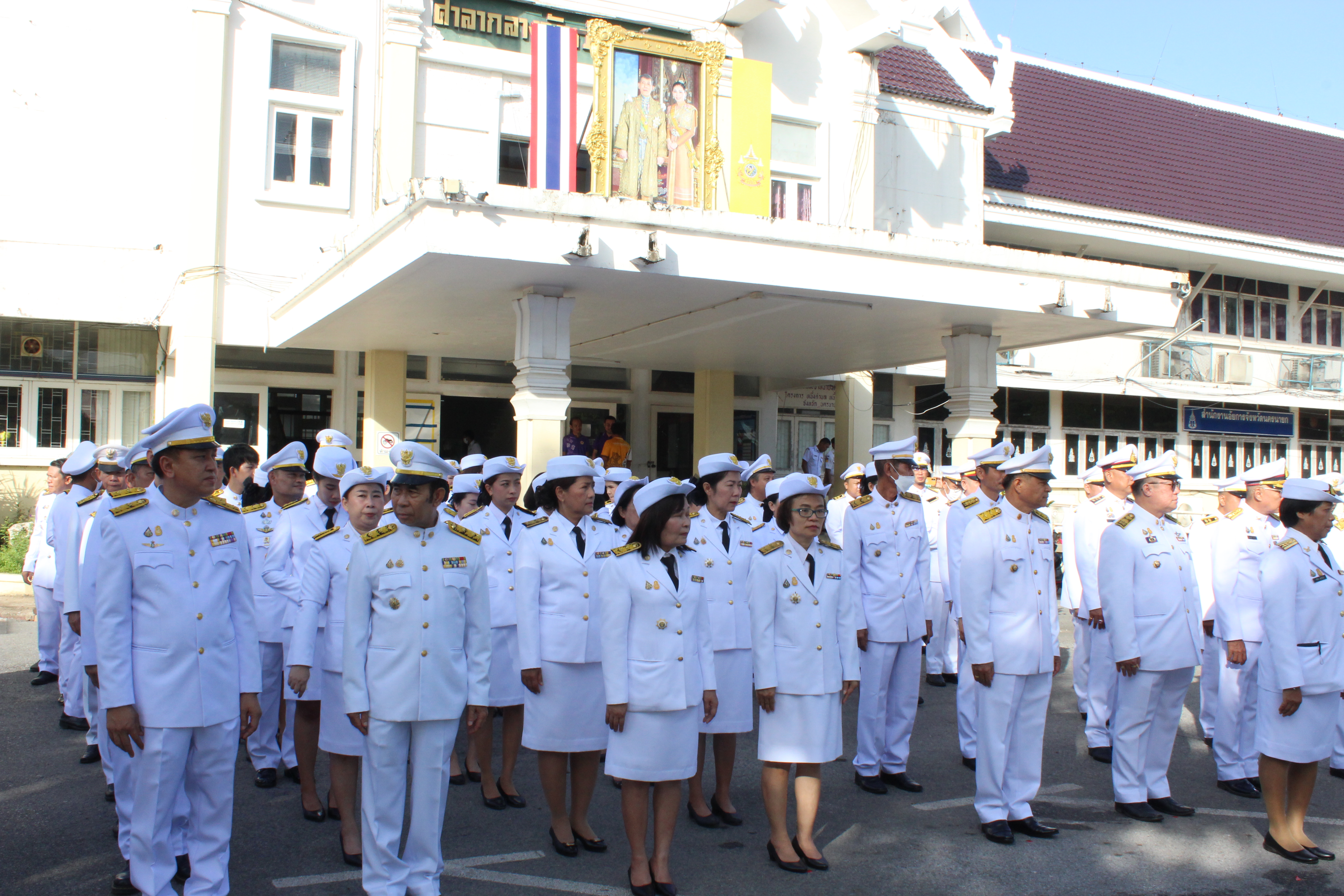 …พช.นครนายก เข้าร่วมกิจกรรมเคารพธงชาติ และร้องเพลงชาติ ประจำเดือนเมษายน 2567 จังหวัดนครนายก