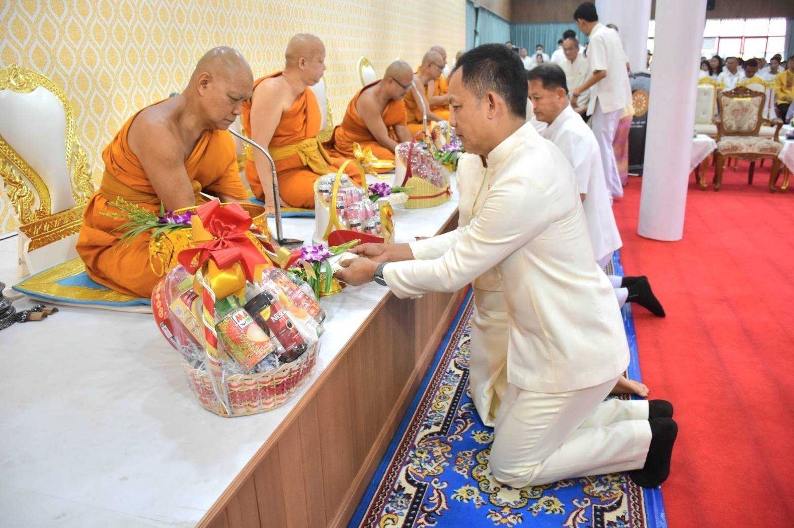 …พช.นครนายก ร่วมกิจกรรมส่งเสริมเผยแพร่พระพุทธศาสนา เนื่องในวันวิสาขบูชา ประจำปี พ.ศ. 2567