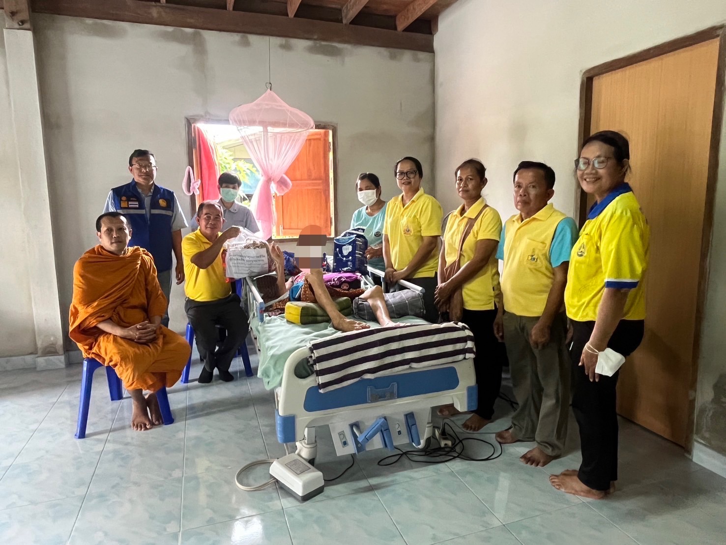 อำเภอปากพลีดำเนินการให้ความช่วยเหลือครัวเรือนเป้าหมาย TPMAP  ในพื้นที่หมู่ที่ 2 ตำบลนาหินลาด อำเภอปากพลี จังหวัดนครนายก