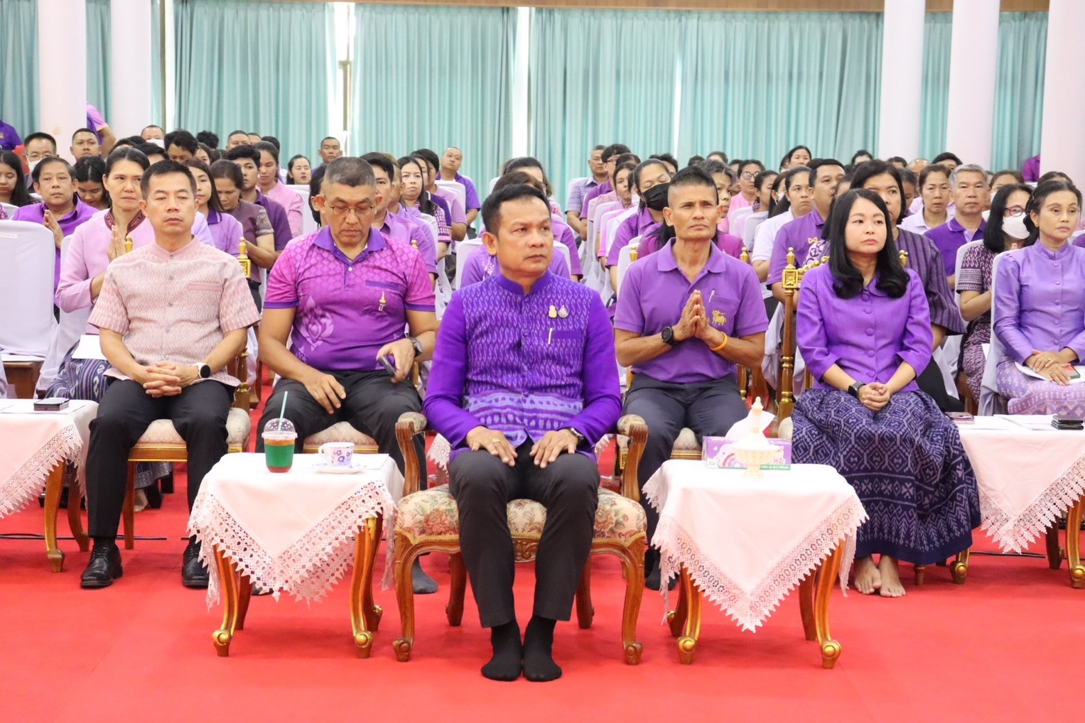 …พช.นครนายก ร่วมพิธีเจริญพระพุทธมนต์และเจริญจิตตภาวนา ถวายพระพรชัยมงคล แด่สมเด็จพระนางเจ้าฯ พระบรมราชินี เนื่องในโอกาสวันเฉลิมพระชนมพรรษา (3 มิถุนายน 2567)