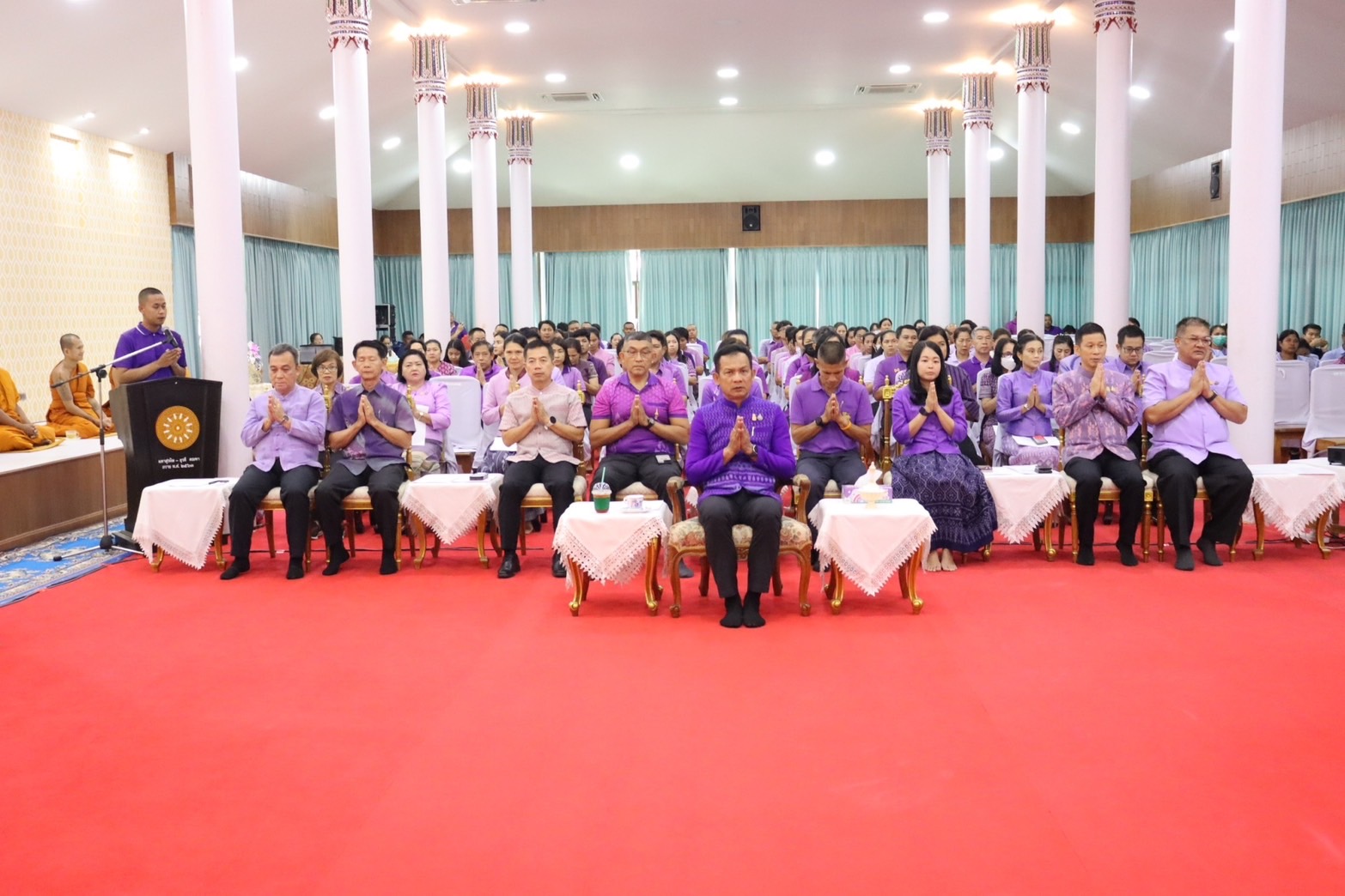 …พช.นครนายก ร่วมพิธีเจริญพระพุทธมนต์และเจริญจิตตภาวนา ถวายพระพรชัยมงคล แด่สมเด็จพระนางเจ้าฯ พระบรมราชินี เนื่องในโอกาสวันเฉลิมพระชนมพรรษา (3 มิถุนายน 2567)