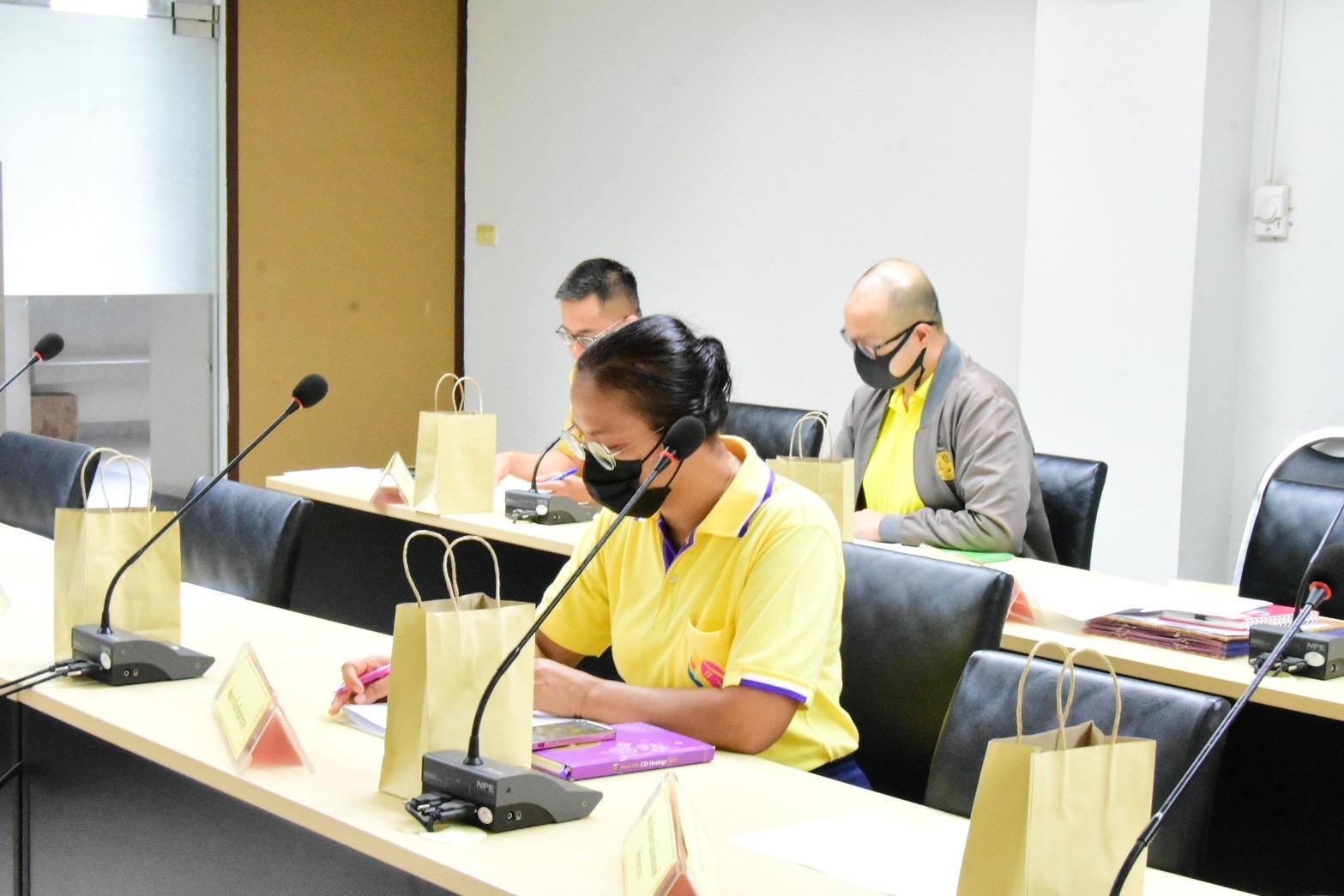 …พช.นครนายก ร่วมประชุมขับเคลื่อนโครงการส่งเสริมและพัฒนาการพูด อ่าน เขียน ภาษาไทยจังหวัดนครนายก