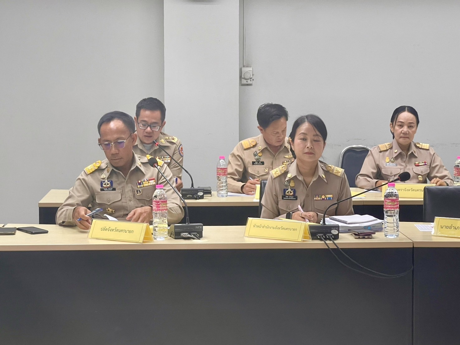 พช.นครนายก ร่วมประชุมหัวหน้าส่วนราชการในสังกัดกระทรวงมหาดไทย ประจำเดือนพฤษภาคม 2567