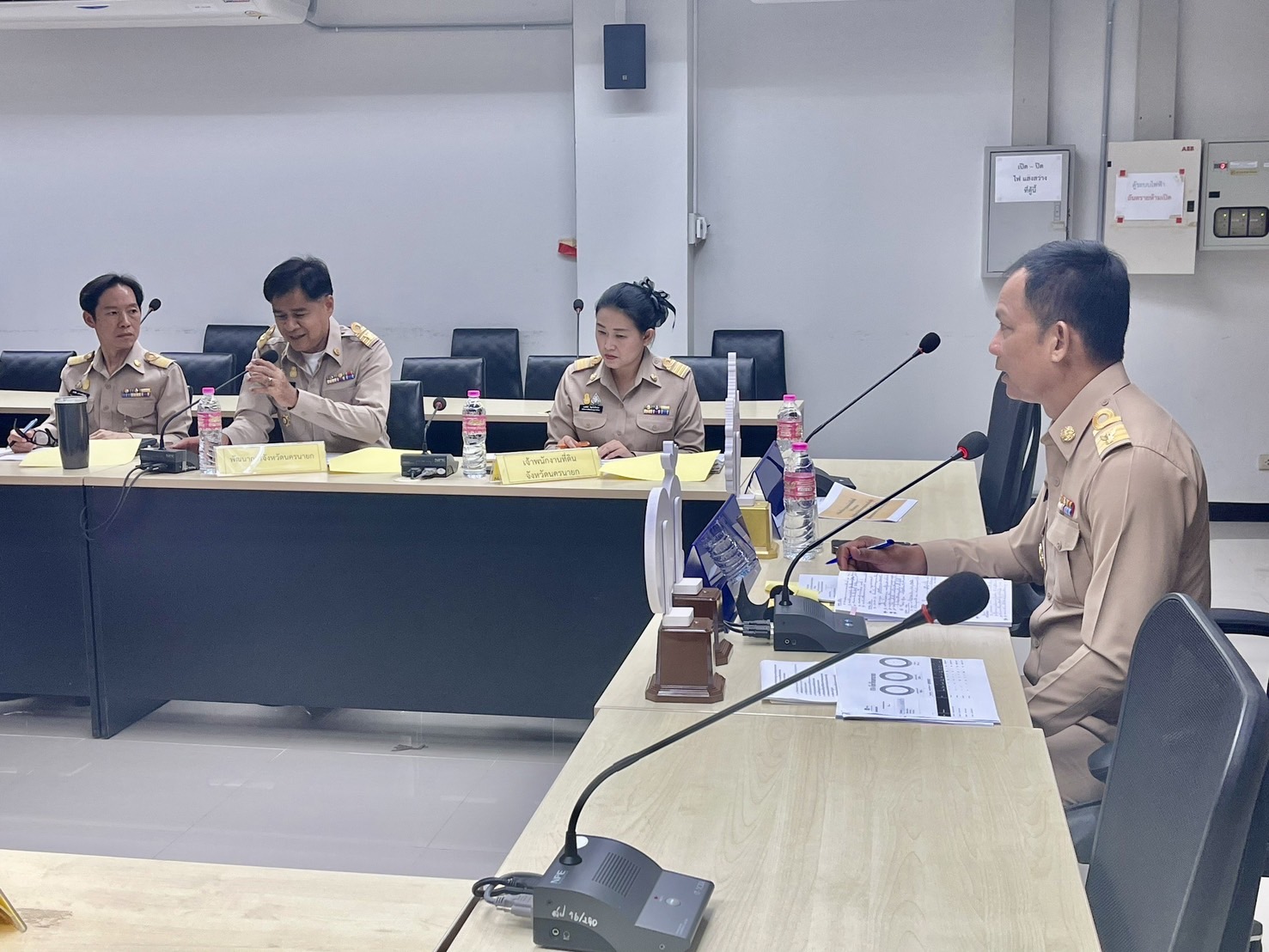 พช.นครนายก ร่วมประชุมหัวหน้าส่วนราชการในสังกัดกระทรวงมหาดไทย ประจำเดือนพฤษภาคม 2567