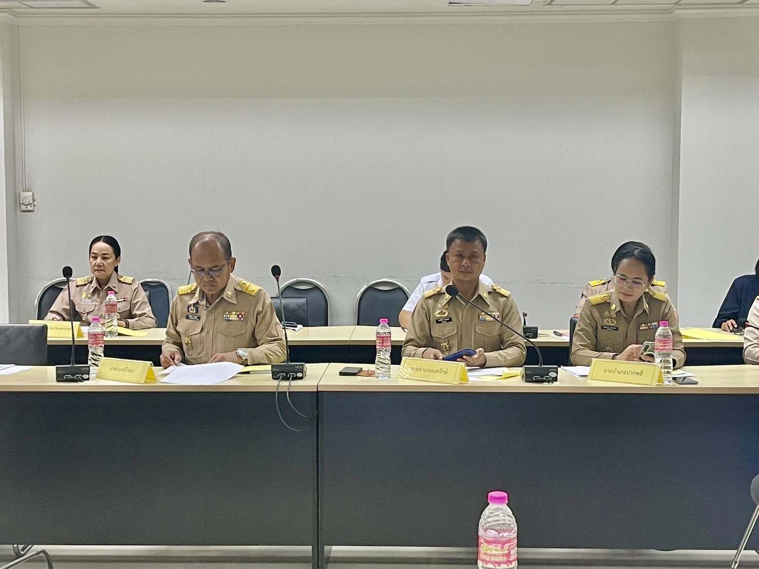 พช.นครนายก ร่วมประชุมหัวหน้าส่วนราชการในสังกัดกระทรวงมหาดไทย ประจำเดือนพฤษภาคม 2567