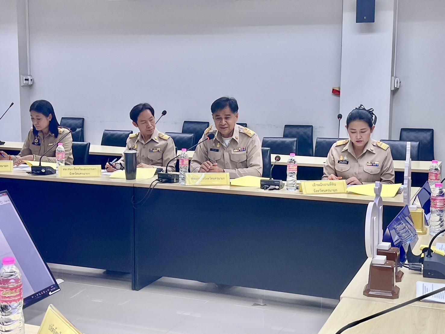 พช.นครนายก ร่วมประชุมหัวหน้าส่วนราชการในสังกัดกระทรวงมหาดไทย ประจำเดือนพฤษภาคม 2567