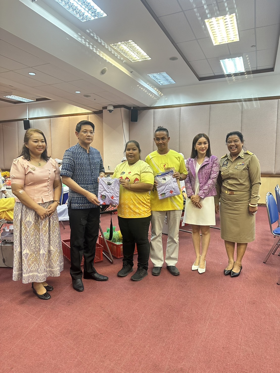 ข่าวพช นครนายก เมืองขุนด่าน : โครงการบริจาคโลหิตเพื่อถวายเป็นพระราชกุศล ประจำปี 2567 ครั้งที่ 3