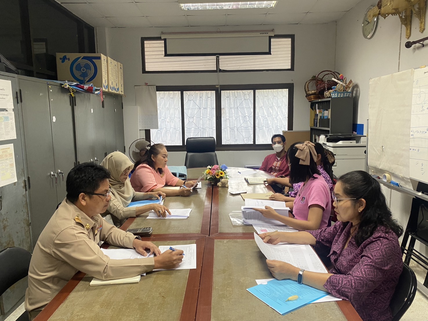 พช. นครนายก ติดตาม นิเทศ และสนับสนุนการดำเนินงานการพัฒนาชุมชน ไตรมาส 3-4 ในพื้นที่ระดับอำเภอ