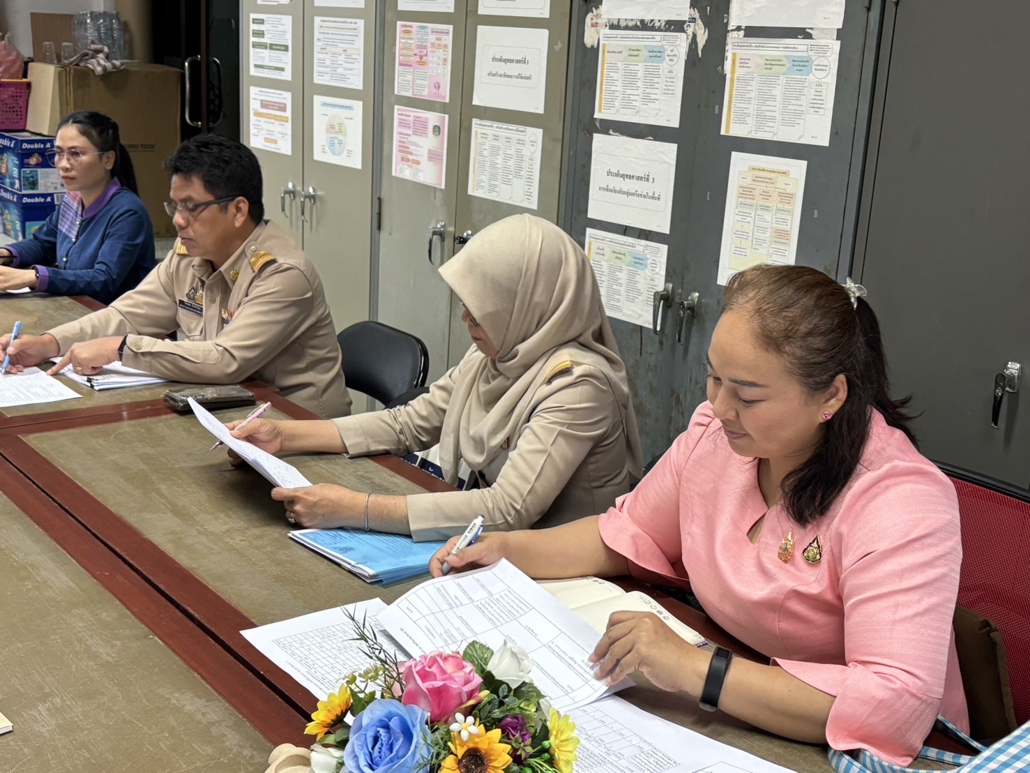 พช. นครนายก ติดตาม นิเทศ และสนับสนุนการดำเนินงานการพัฒนาชุมชน ไตรมาส 3-4 ในพื้นที่ระดับอำเภอ