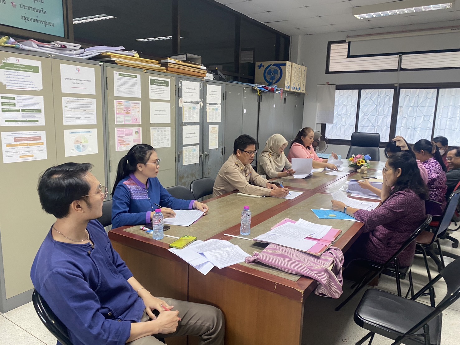 พช. นครนายก ติดตาม นิเทศ และสนับสนุนการดำเนินงานการพัฒนาชุมชน ไตรมาส 3-4 ในพื้นที่ระดับอำเภอ