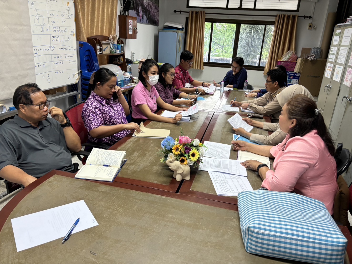 พช. นครนายก ติดตาม นิเทศ และสนับสนุนการดำเนินงานการพัฒนาชุมชน ไตรมาส 3-4 ในพื้นที่ระดับอำเภอ