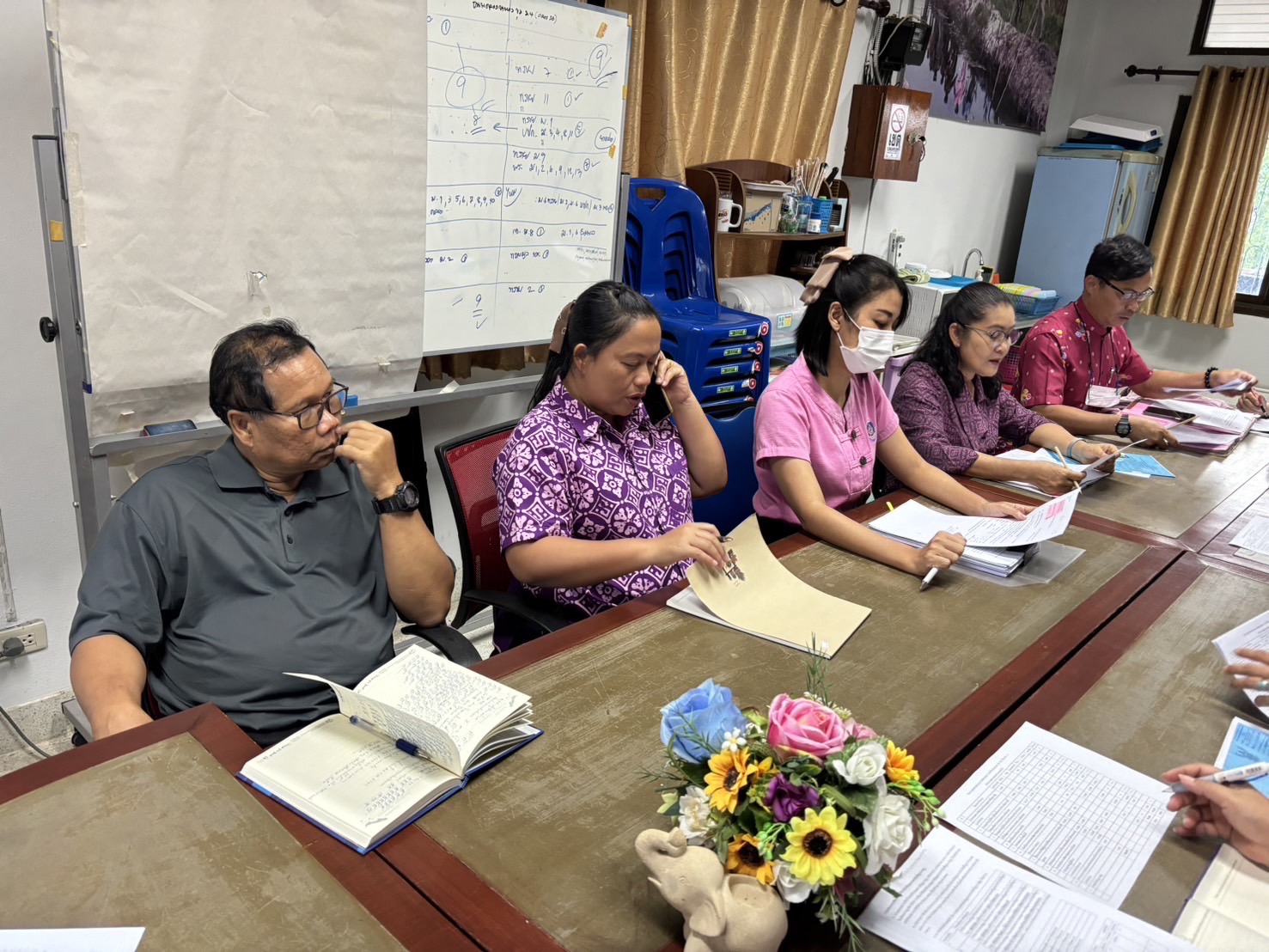 พช. นครนายก ติดตาม นิเทศ และสนับสนุนการดำเนินงานการพัฒนาชุมชน ไตรมาส 3-4 ในพื้นที่ระดับอำเภอ