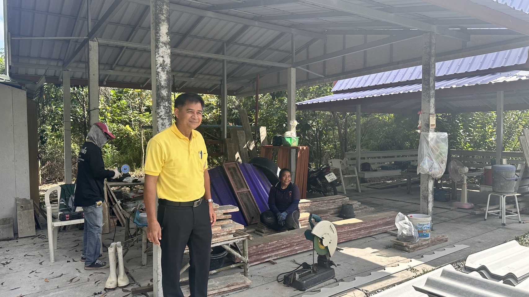 …พช.นครนายก ลงพื้นที่ติดตามการดำเนินงานโครงการบ้านห่วงใยจากใจ GLO ประจำปี 2566