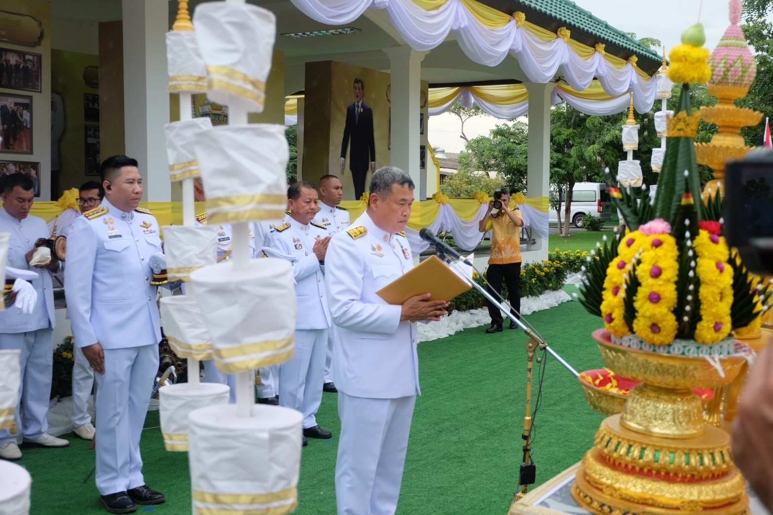 …พช.นครนายก ร่วมพิธีพลีกรรมตักน้ำจากแหล่งน้ำศักดิ์สิทธิ์ของจังหวัดนครนายก