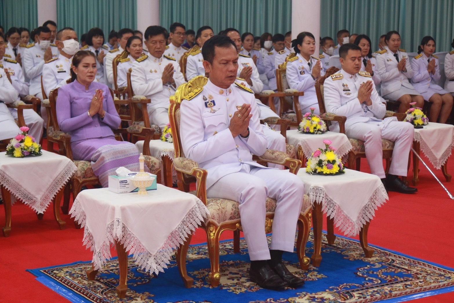 …พช.นครนายก ร่วมพิธีเจริญพระพุทธมนต์และทำบุญตักบาตรเพื่อถวายเป็นพระกุศลแด่ พระเจ้าวรวงศ์เธอ พระองค์เจ้าโสมสวลี กรมหมื่นสุทธนารีนาถ เนื่องในโอกาสวันคล้ายวันประสูติ 13 กรกฏาคม 2567