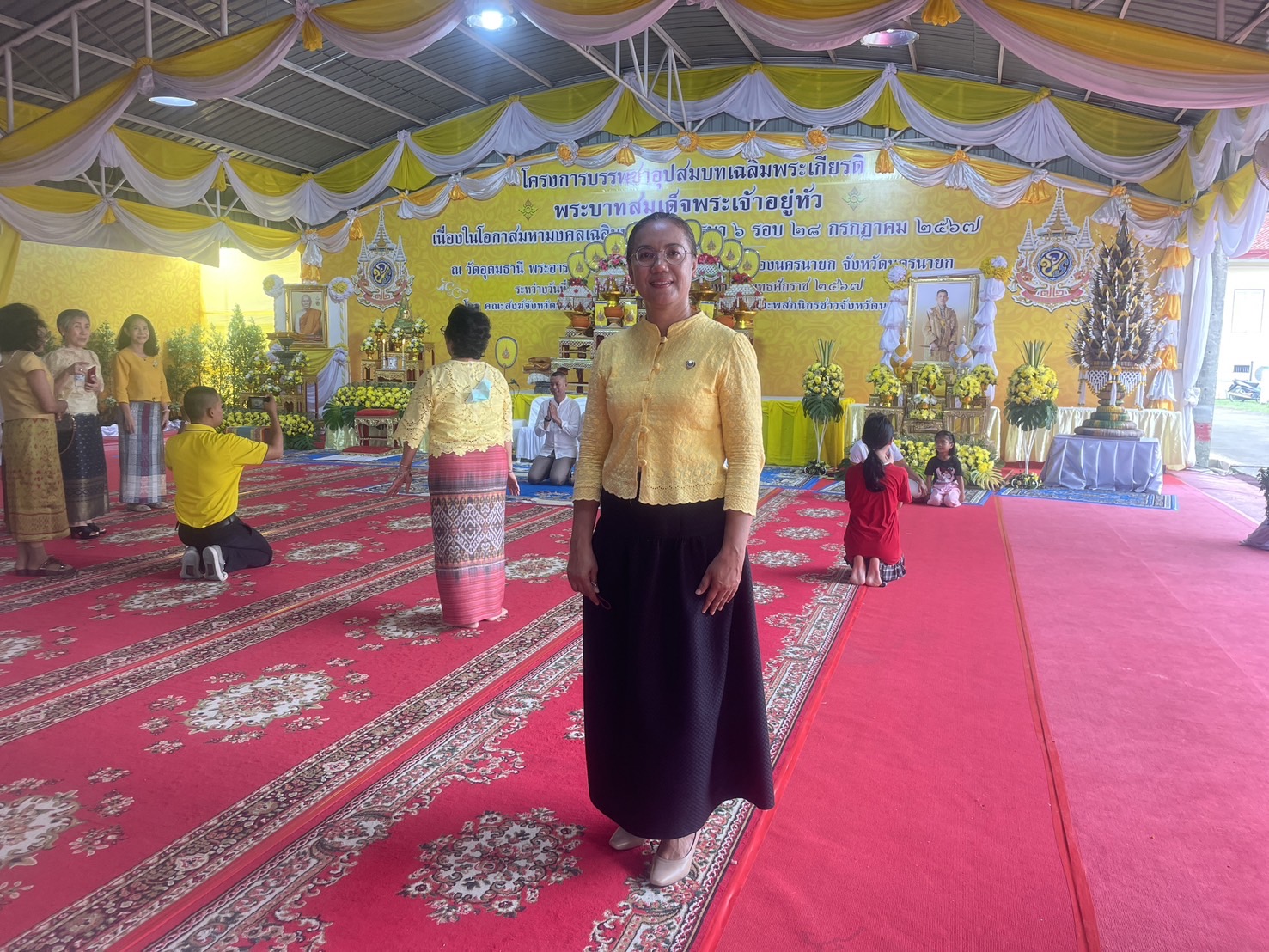 …พช.นครนายก ร่วมเป็นเจ้าภาพถวายภัตตาหารเพล โครงการบรรพชาอุปสมบทเฉลิมพระเกียรติพระบาทสมเด็จพระเจ้าอยู่หัว เนื่องในโอกาสมหามงคลเฉลิมพระชนมพรรษา 6 รอบ