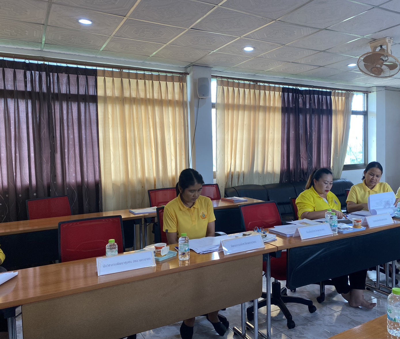 …พช.นครนายก ดำเนินการประชุมคณะอนุกรรมการตรวจประเมินเพื่อการรับรองมาตรฐานการพัฒนาชุมชน