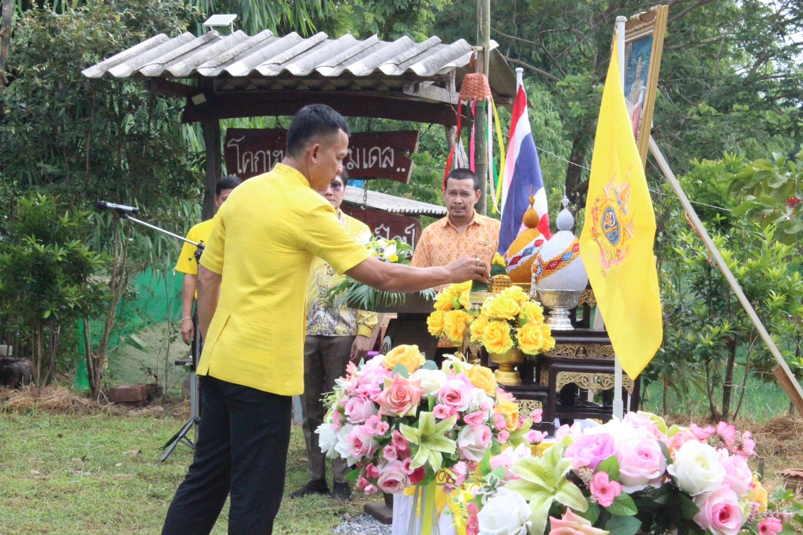 …พช.นครนายก ขับเคลื่อนกิจกรรม โคก หนอง นา อารยเกษตร เฉลิมพระเกียรติ พระบาทสมเด็จพระเจ้าอยู่หัวเนื่องในโอกาสพระราชพิธีมหามงคลเฉลิมพระชนมพรรษา ๖ รอบ ๒๘ กรกฎาคม ๒๕๖๗