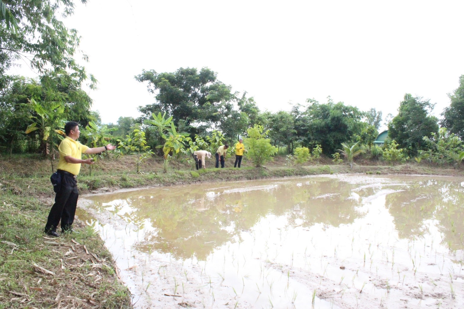 …พช.นครนายก ขับเคลื่อนกิจกรรม โคก หนอง นา อารยเกษตร เฉลิมพระเกียรติ พระบาทสมเด็จพระเจ้าอยู่หัวเนื่องในโอกาสพระราชพิธีมหามงคลเฉลิมพระชนมพรรษา ๖ รอบ ๒๘ กรกฎาคม ๒๕๖๗
