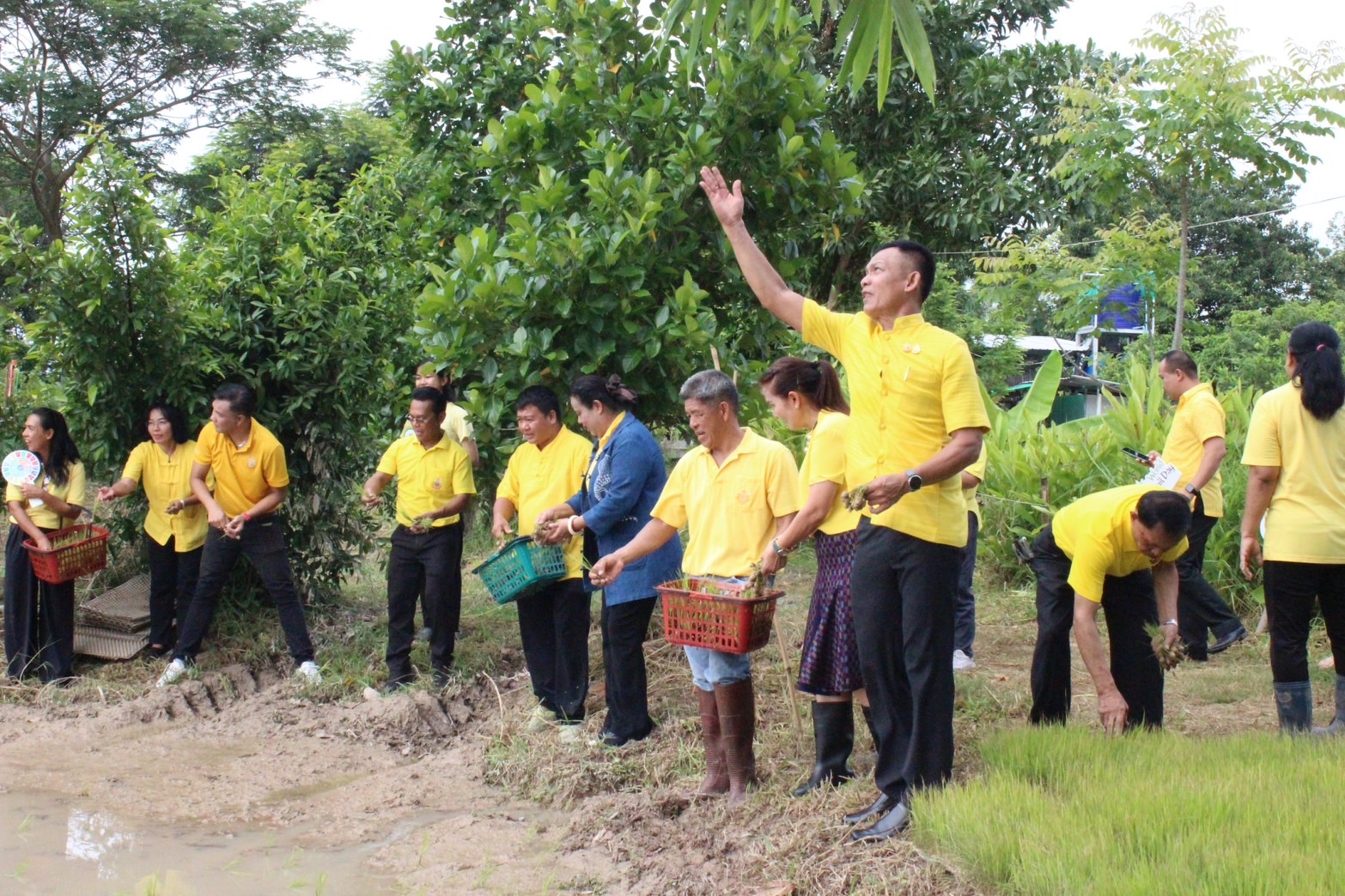 …พช.นครนายก ขับเคลื่อนกิจกรรม โคก หนอง นา อารยเกษตร เฉลิมพระเกียรติ พระบาทสมเด็จพระเจ้าอยู่หัวเนื่องในโอกาสพระราชพิธีมหามงคลเฉลิมพระชนมพรรษา ๖ รอบ ๒๘ กรกฎาคม ๒๕๖๗