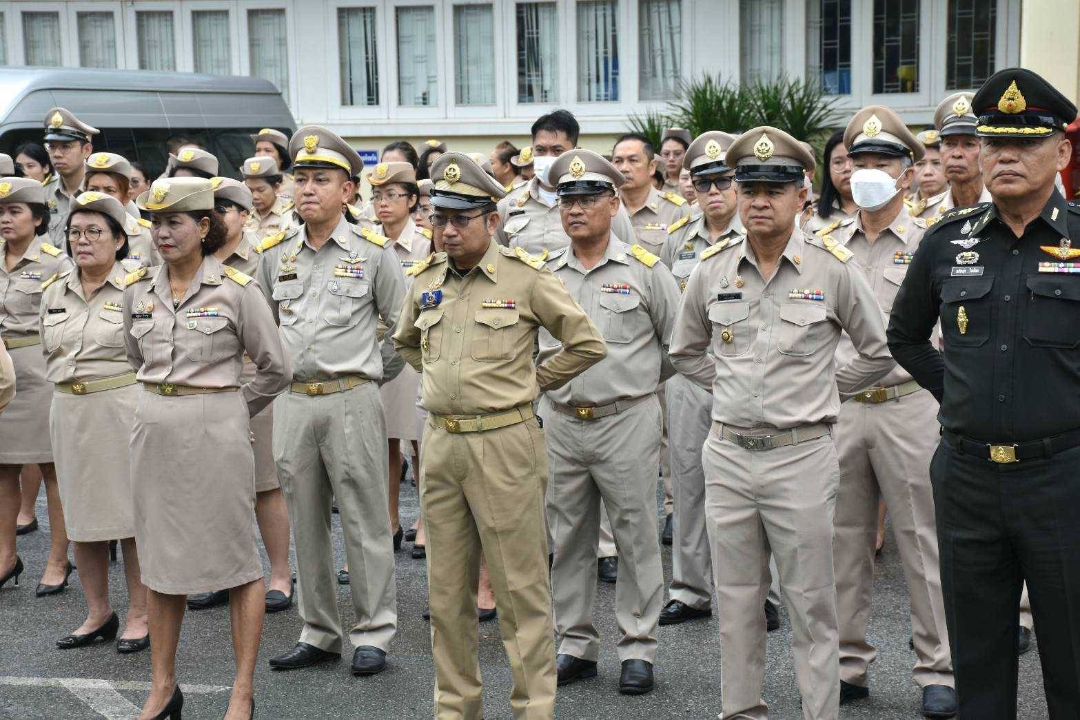 …พช.นครนายก : ร่วมกิจกรรมเคารพธงชาติ และร้องเพลงชาติไทย ประจำเดือนกรกฎาคม 2567