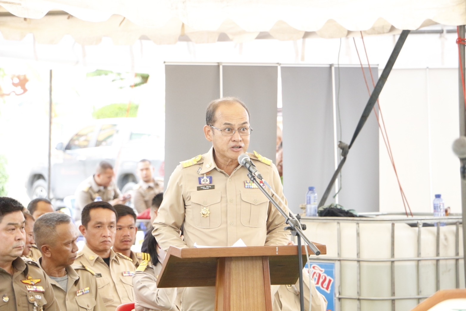 …พช.นครนายกร่วมโครงการ “หน่วยบำบัดทุกข์ บำรุงสุข สร้างรอยยิ้มและความปรองดองสมานฉันท์ให้ประชาชน จังหวัดนครนายก”