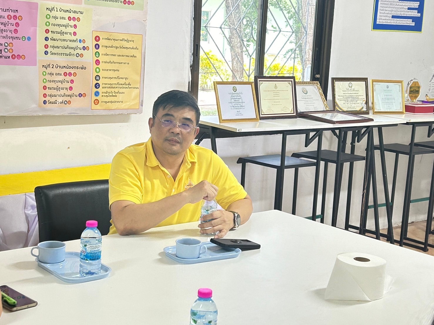 ..พช.นครนายก ร่วมสำรวจพื้นที่เพื่อสนับสนุนการดำเนินงานของ USO. ตามโครงการการจัดทำสารสนเทศตำบลต้นแบบเพื่อพัฒนาคุณภาพชีวิต