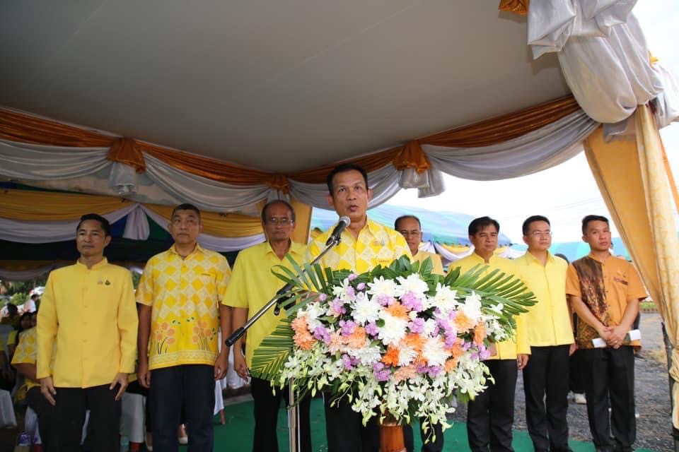 ….ปลัดกระทรวงมหาดไทย เปิดกิจกรรม kick off โครงการพุทธอารยเกษตรวัดระฆัง – กระทรวงมหาดไทย ที่คลอง 15 จังหวัดนครนายก
