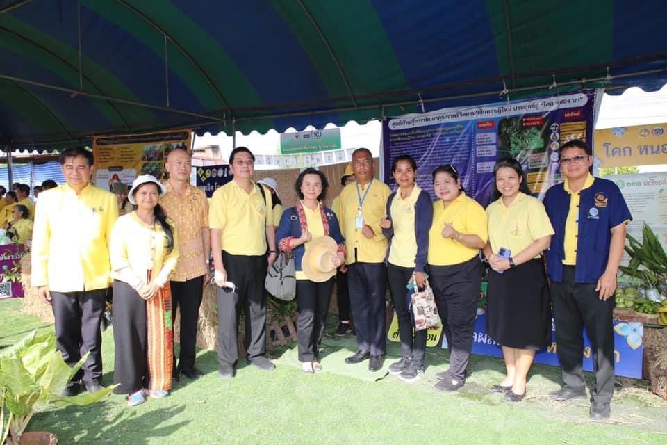….ปลัดกระทรวงมหาดไทย เปิดกิจกรรม kick off โครงการพุทธอารยเกษตรวัดระฆัง – กระทรวงมหาดไทย ที่คลอง 15 จังหวัดนครนายก