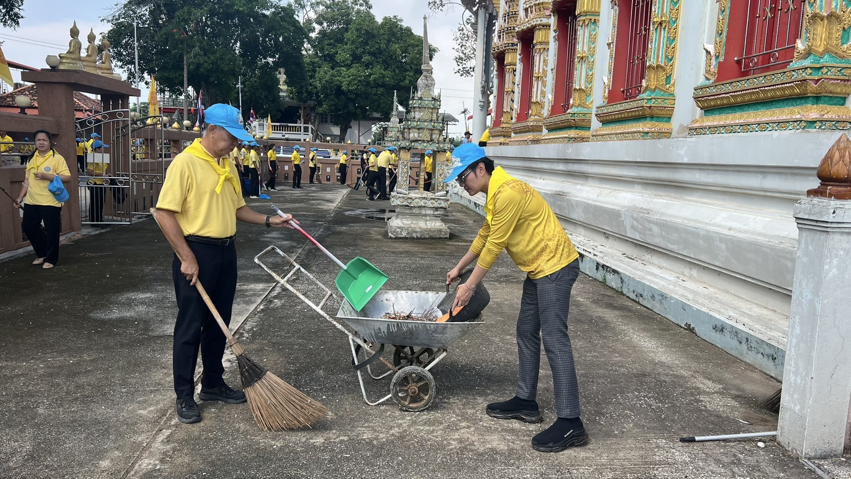 … สำนักงานพัฒนาชุมชนจังหวัดนครนายก ร่วมกิจกรรมจิตอาสาพัฒนา เนื่องในวันคล้ายวันสวรรคตพระบาทสมเด็จพระจุลจอมเกล้าเจ้าอยู่หัว (วันปิยมหาราช) 23 ตุลาคม 2567