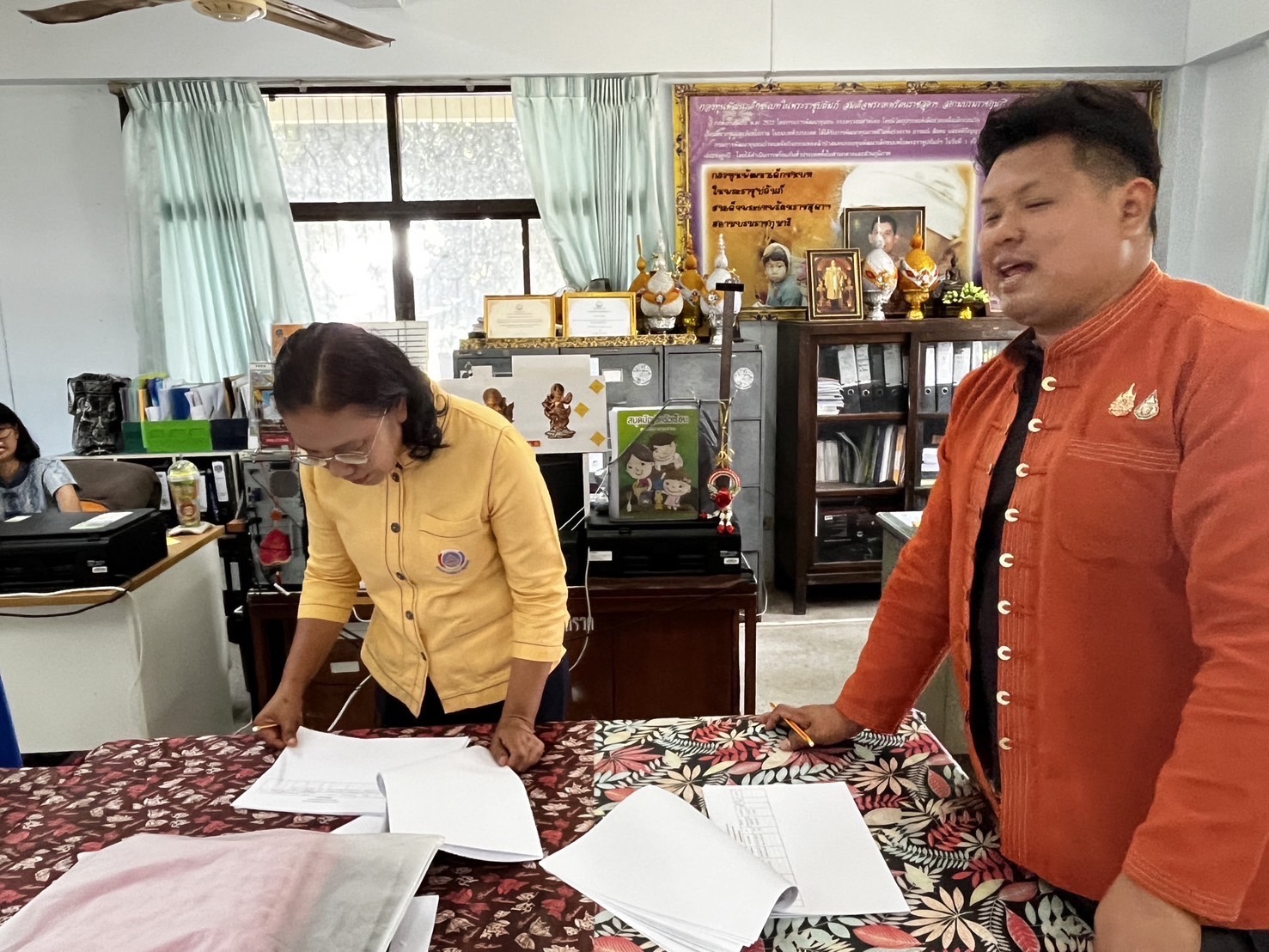 …พช.นครนายก ลงพื้นที่ตรวจสอบพัสดุประจำปี งบประมาณ พ.ศ. 2567