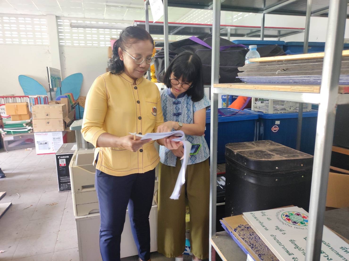 …พช.นครนายก ลงพื้นที่ตรวจสอบพัสดุประจำปี งบประมาณ พ.ศ. 2567