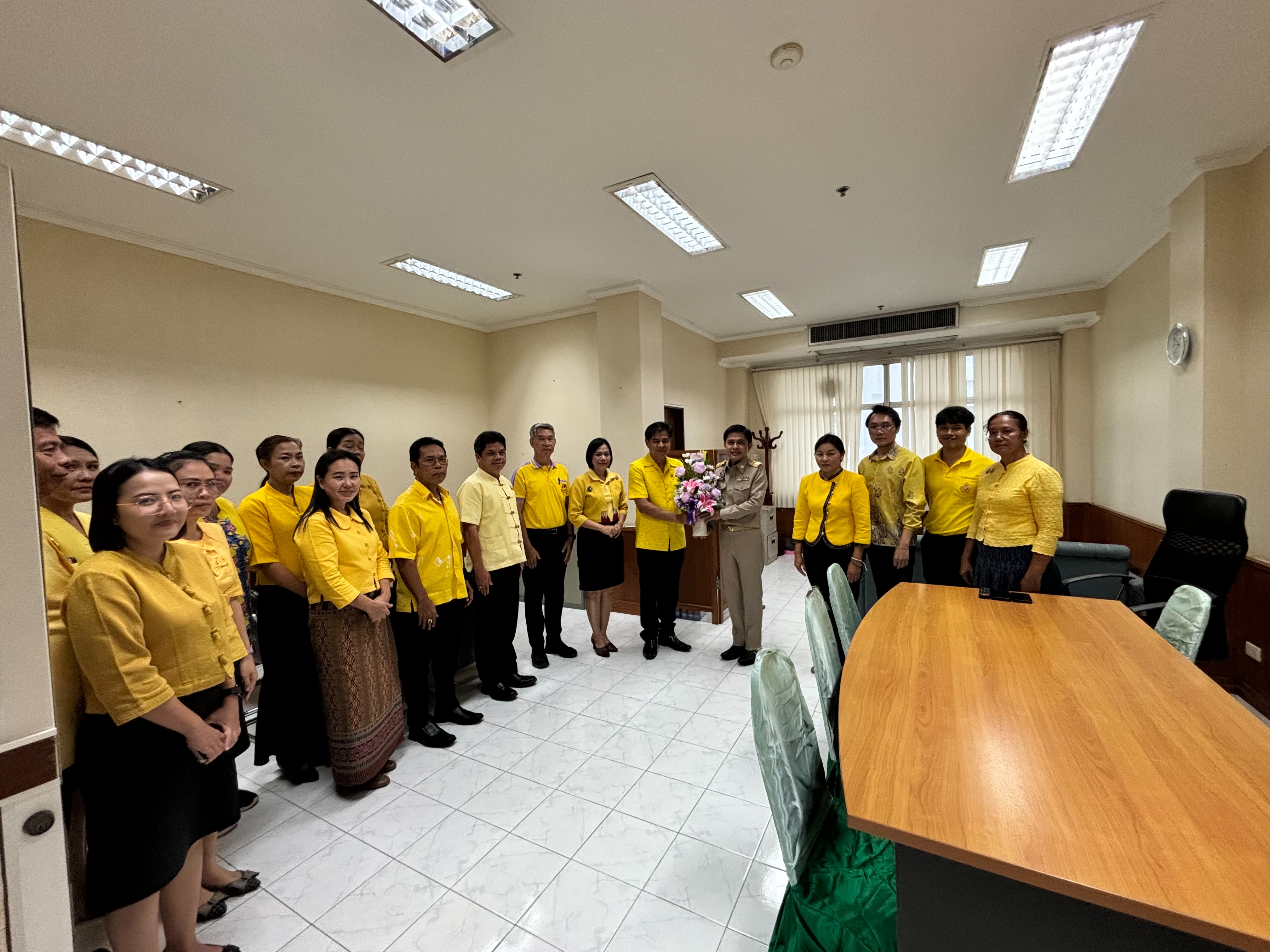 …พช.นครนายก ร่วมแสดงความยินดีและให้การต้อนรับ รองผู้ว่าฯ คนใหม่ สู่เมืองนครนายก