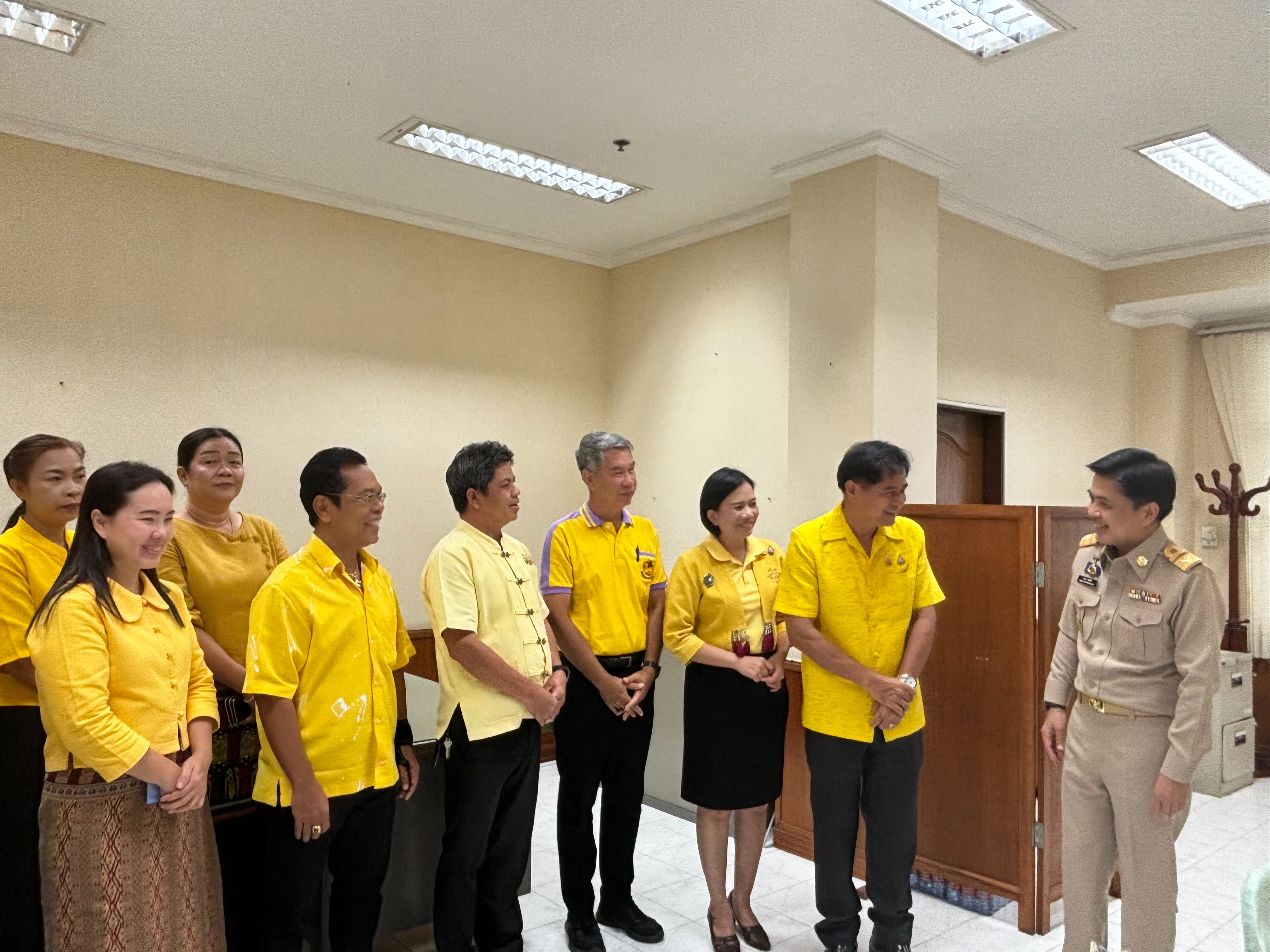 …พช.นครนายก ร่วมแสดงความยินดีและให้การต้อนรับ รองผู้ว่าฯ คนใหม่ สู่เมืองนครนายก