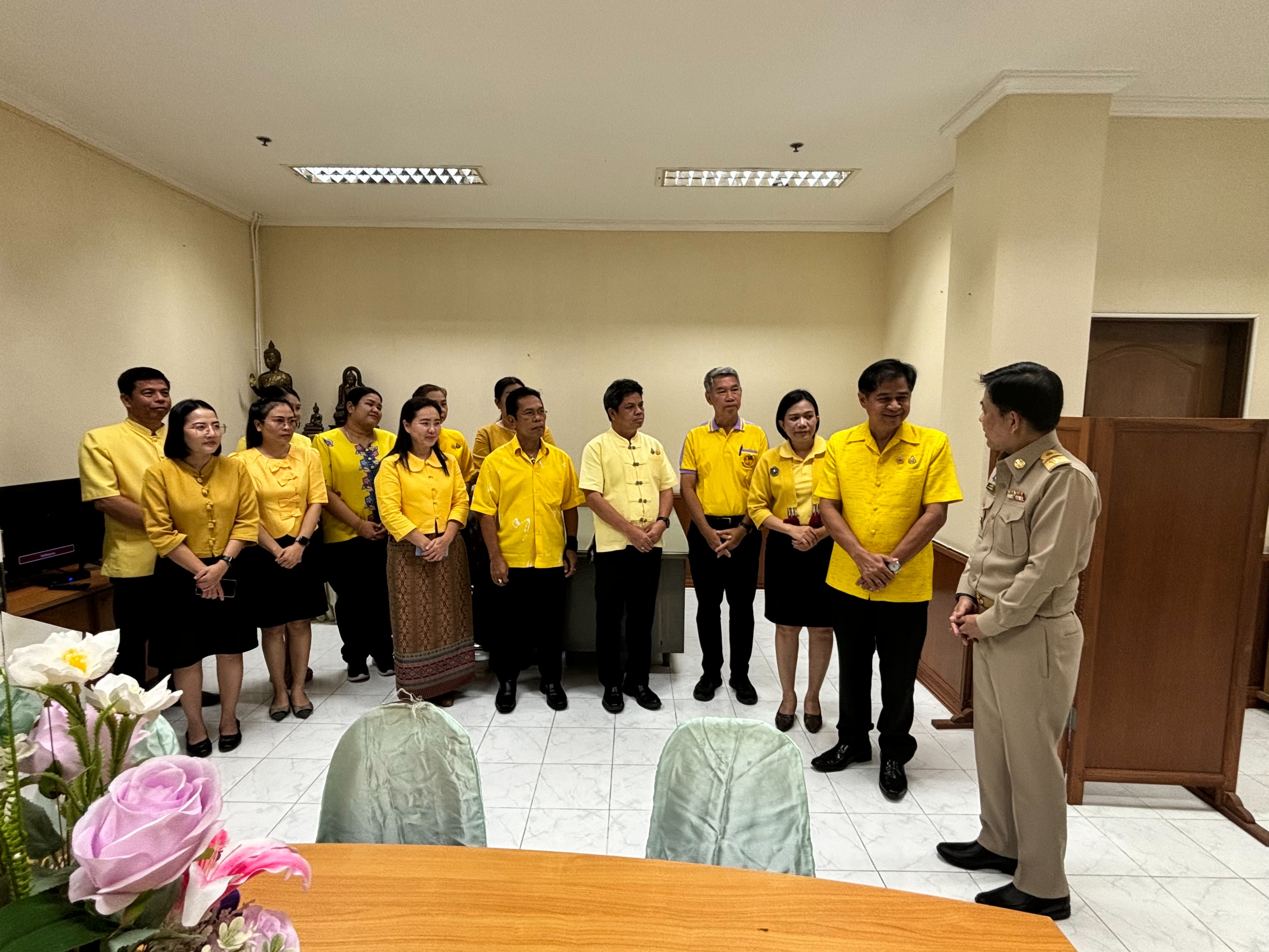 …พช.นครนายก ร่วมแสดงความยินดีและให้การต้อนรับ รองผู้ว่าฯ คนใหม่ สู่เมืองนครนายก