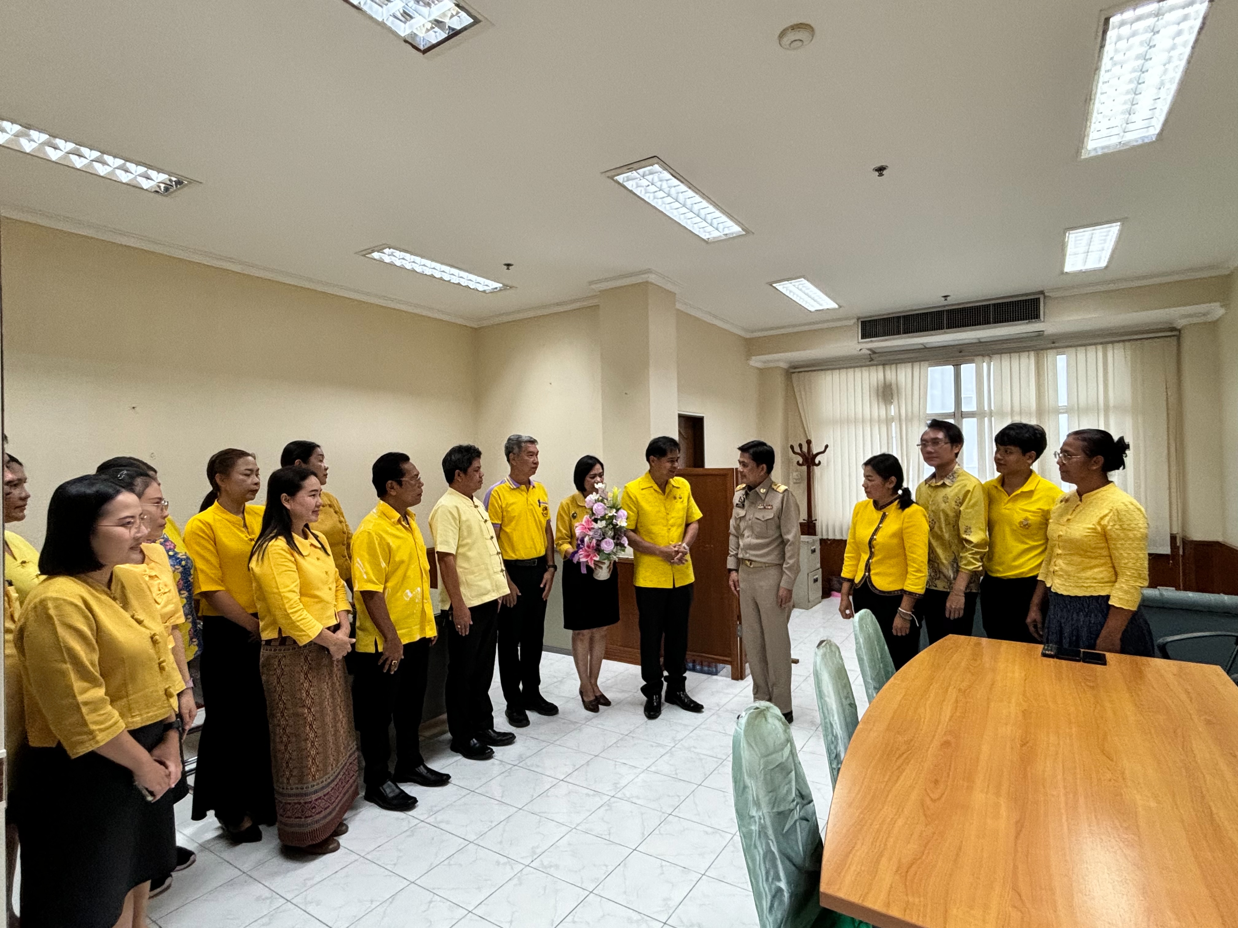 …พช.นครนายก ร่วมแสดงความยินดีและให้การต้อนรับ รองผู้ว่าฯ คนใหม่ สู่เมืองนครนายก