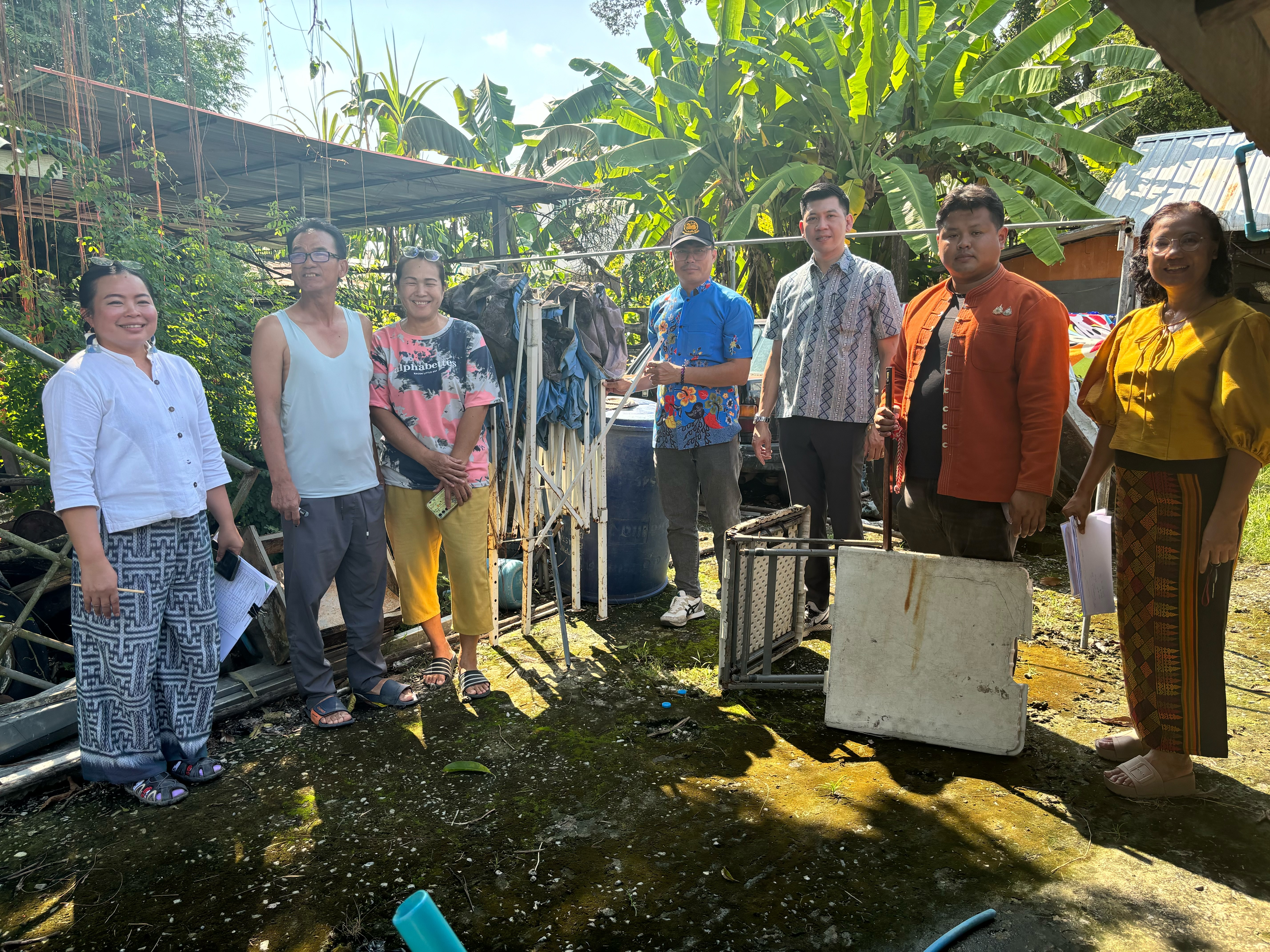 …พช.นครนายก ลงพื้นที่ตรวจสอบพัสดุประจำปี งบประมาณ พ.ศ. 2567