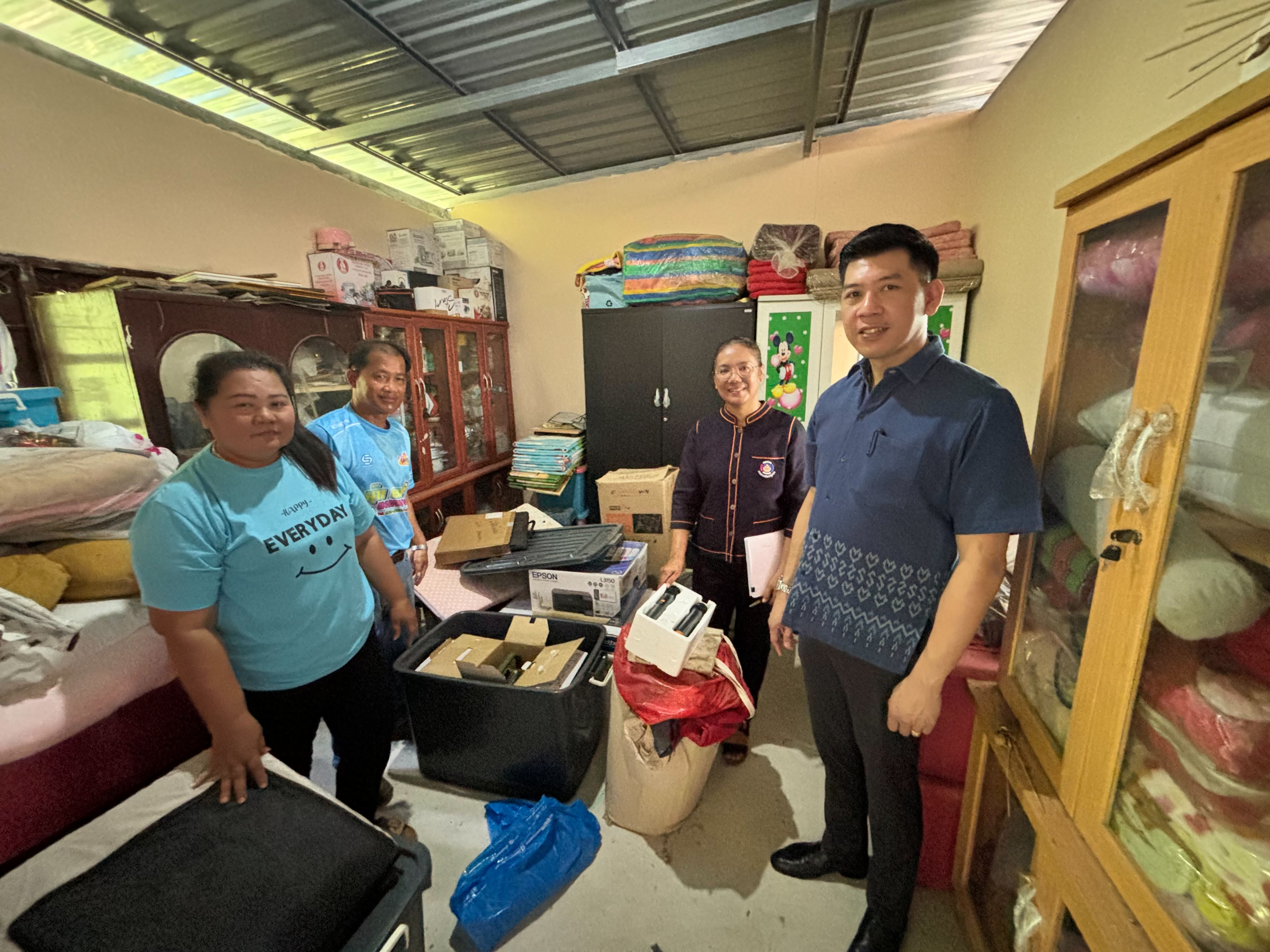 …พช.นครนายก ลงพื้นที่ตรวจสอบพัสดุประจำปี งบประมาณ พ.ศ. 2567