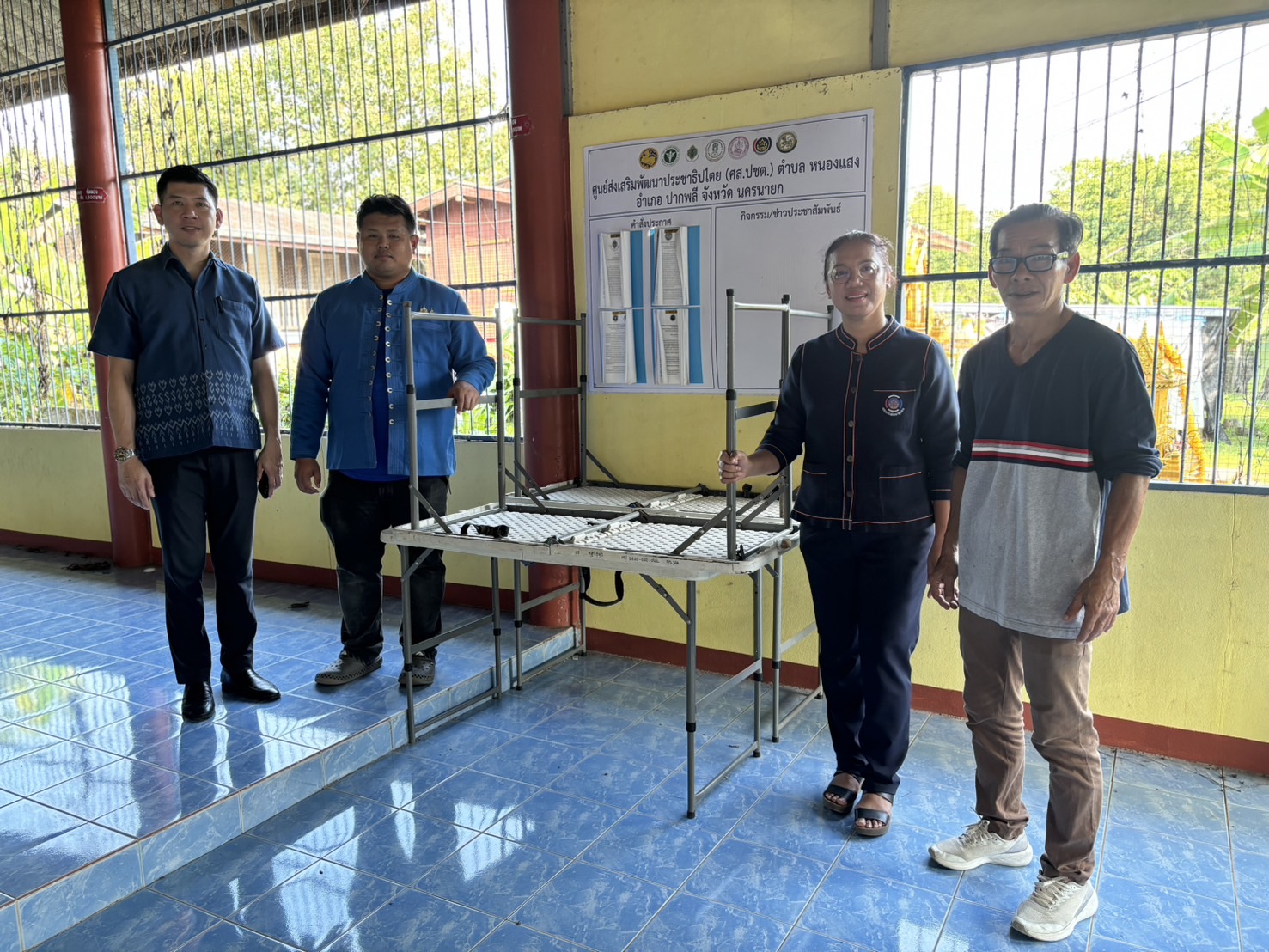 …พช.นครนายก ลงพื้นที่ตรวจสอบพัสดุประจำปี งบประมาณ พ.ศ. 2567