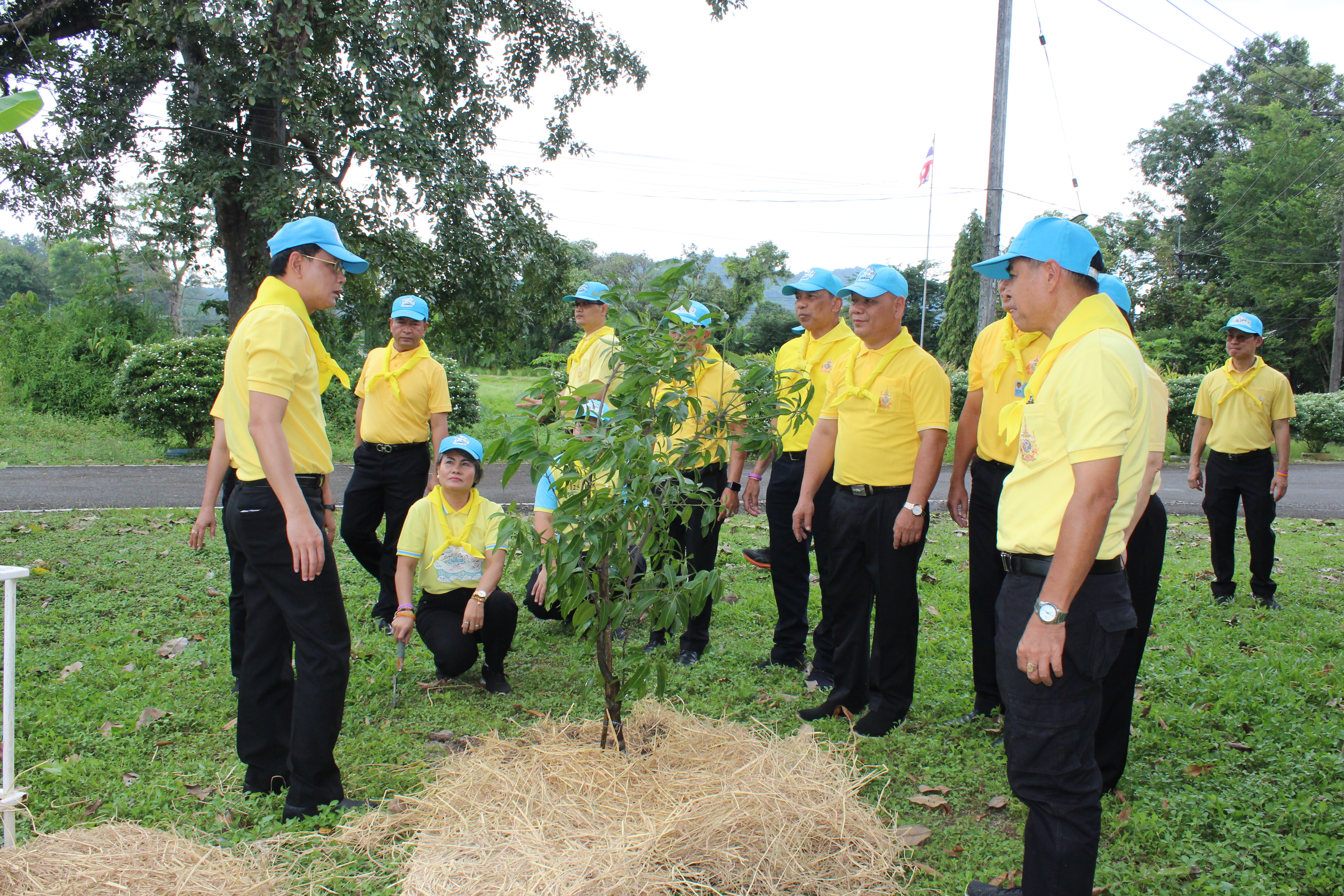 …พช.นครนายก เข้าร่วมโครงการจิตอาสาพระราชทาน “พช.ทำความดีด้วยหัวใจ เทิดทูนสถาบันหลักของชาติ”