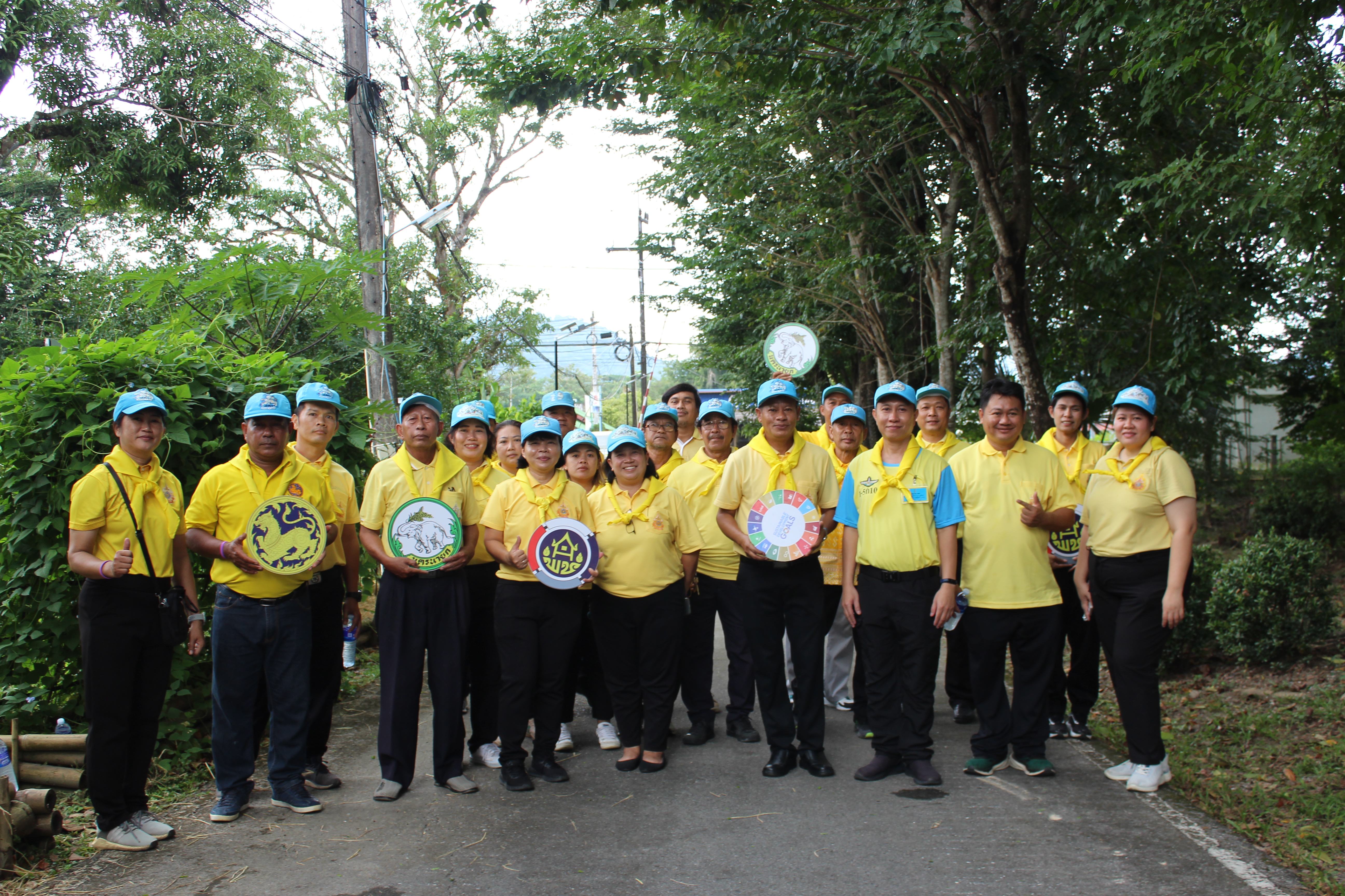 …พช.นครนายก เข้าร่วมโครงการจิตอาสาพระราชทาน “พช.ทำความดีด้วยหัวใจ เทิดทูนสถาบันหลักของชาติ”