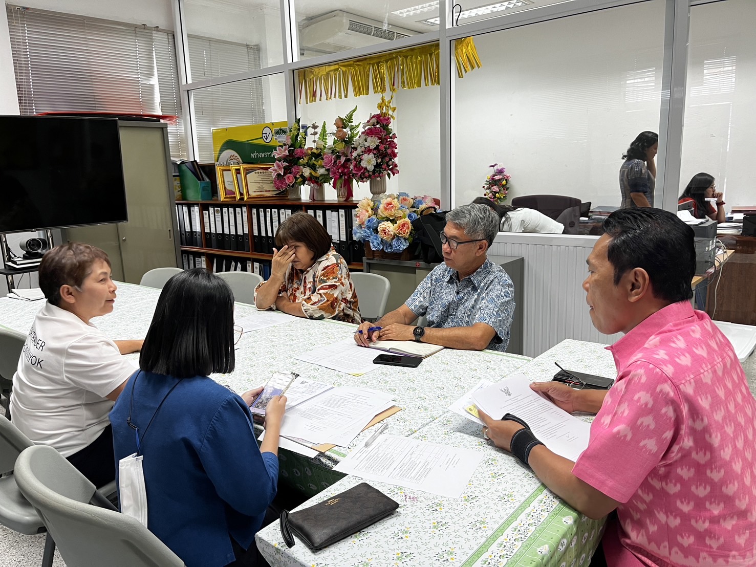 พช.นครนายก ดำเนินการประเมินผลการดำเนินงานโอทอปเทรดเดอร์ระดับจังหวัด จังหวัดนครนายก