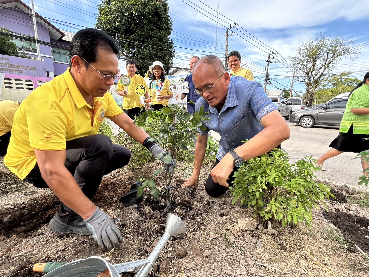 รองผู้ว่าราชการจังหวัดนครนายก KICK OFF “ผู้นำต้องทำก่อน” กิจกรรมเพื่อคุณภาพชีวิตที่ดีและมีความมั่นคงทางอาหาร (GOOD&FOOD SECURITY)