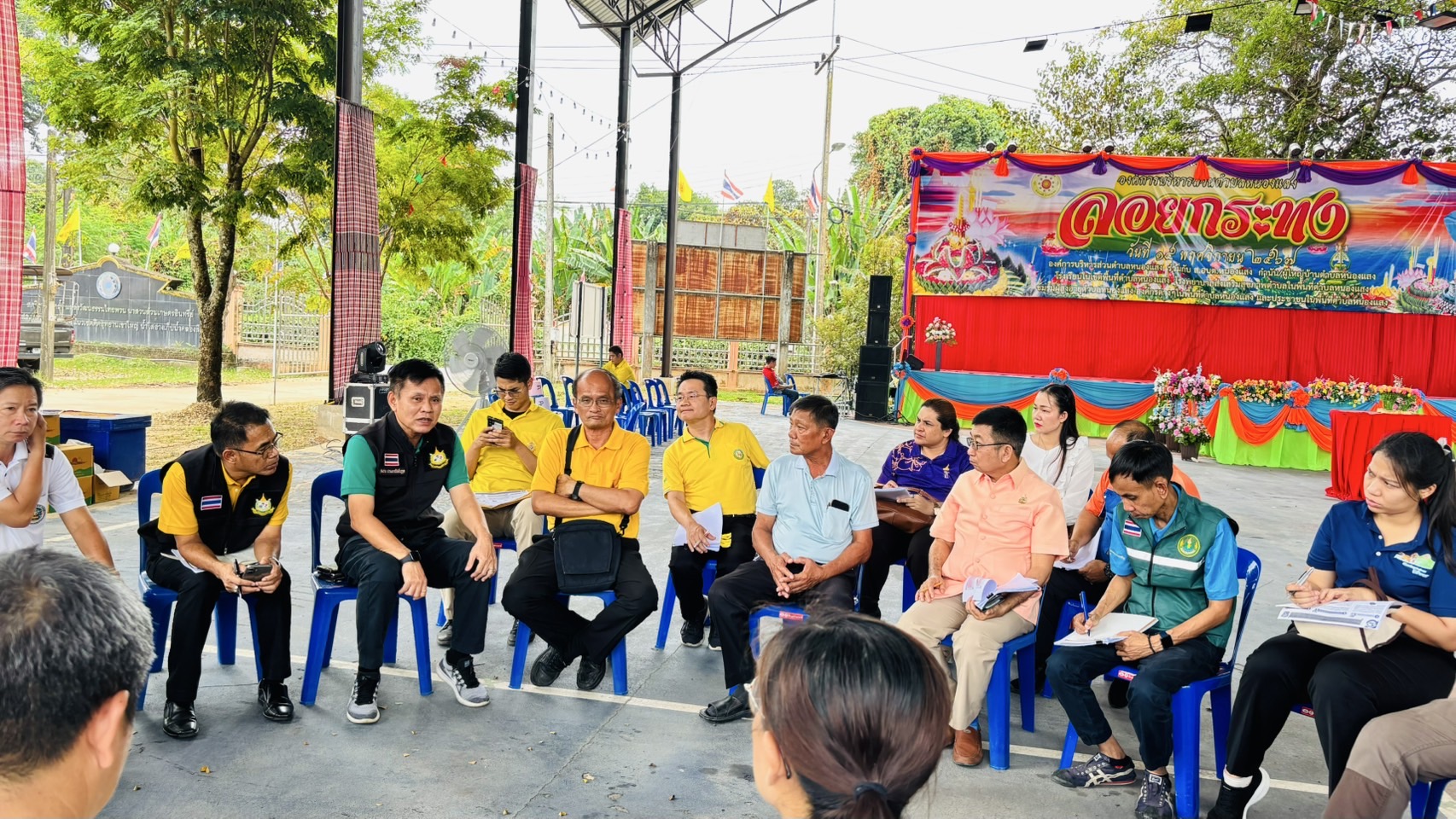 พช.นครนายก ลงพื้นที่ร่วมรับฟังปัญหาความเดือดร้อนของประชาชน กรณีสัตว์ป่า (ช้างป่าและหมีป่า) เข้าสร้างความเดือดร้อนแก่ประชาชน