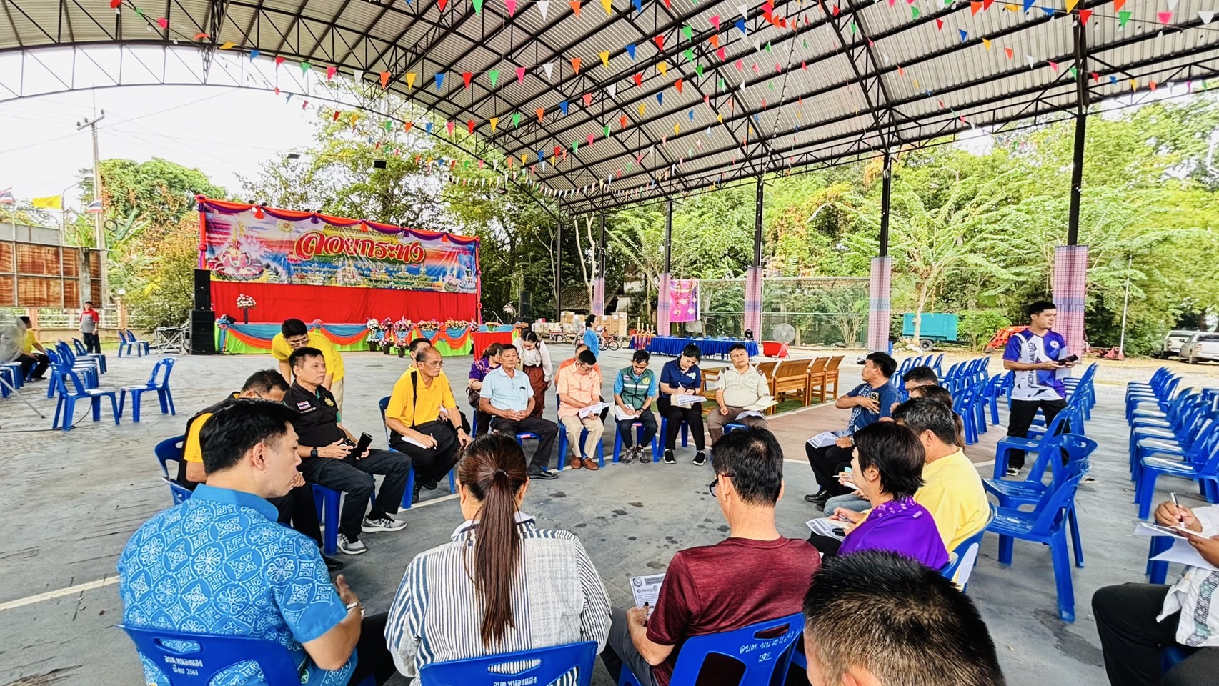 พช.นครนายก ลงพื้นที่ร่วมรับฟังปัญหาความเดือดร้อนของประชาชน กรณีสัตว์ป่า (ช้างป่าและหมีป่า) เข้าสร้างความเดือดร้อนแก่ประชาชน